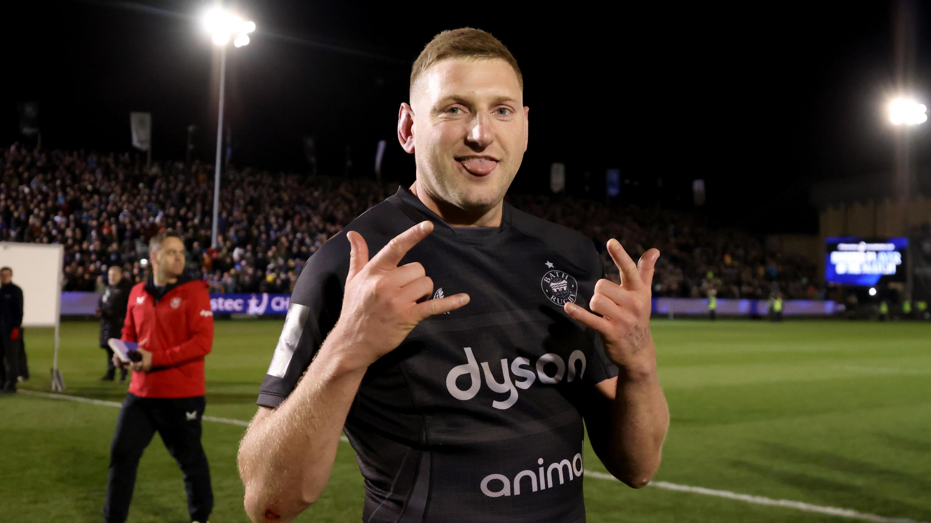 Bath fly-half Finn Russell