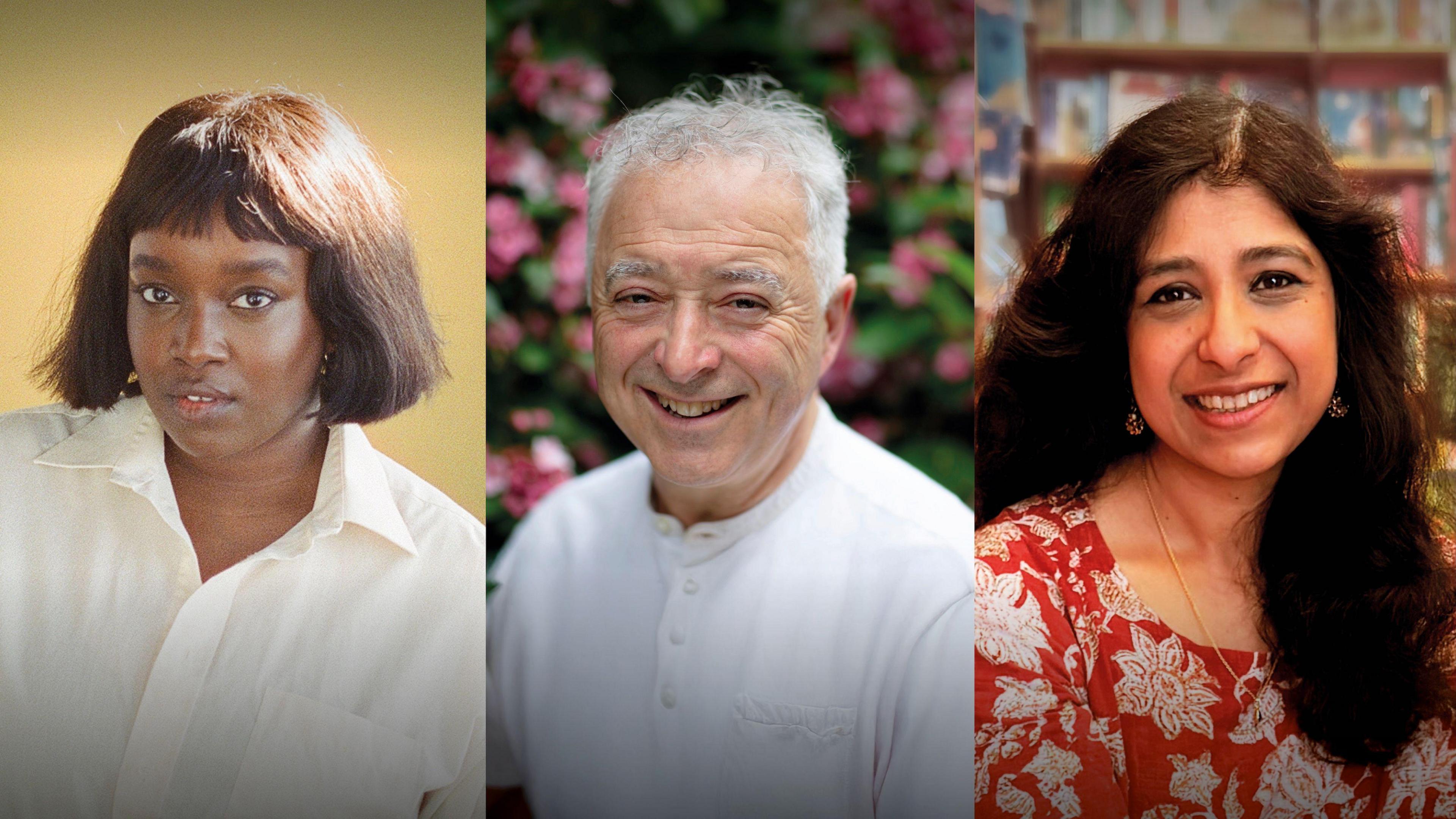 Lolly Adefope, Frank Cottrell-Boyce and Sanchita Basu De Sarkar.