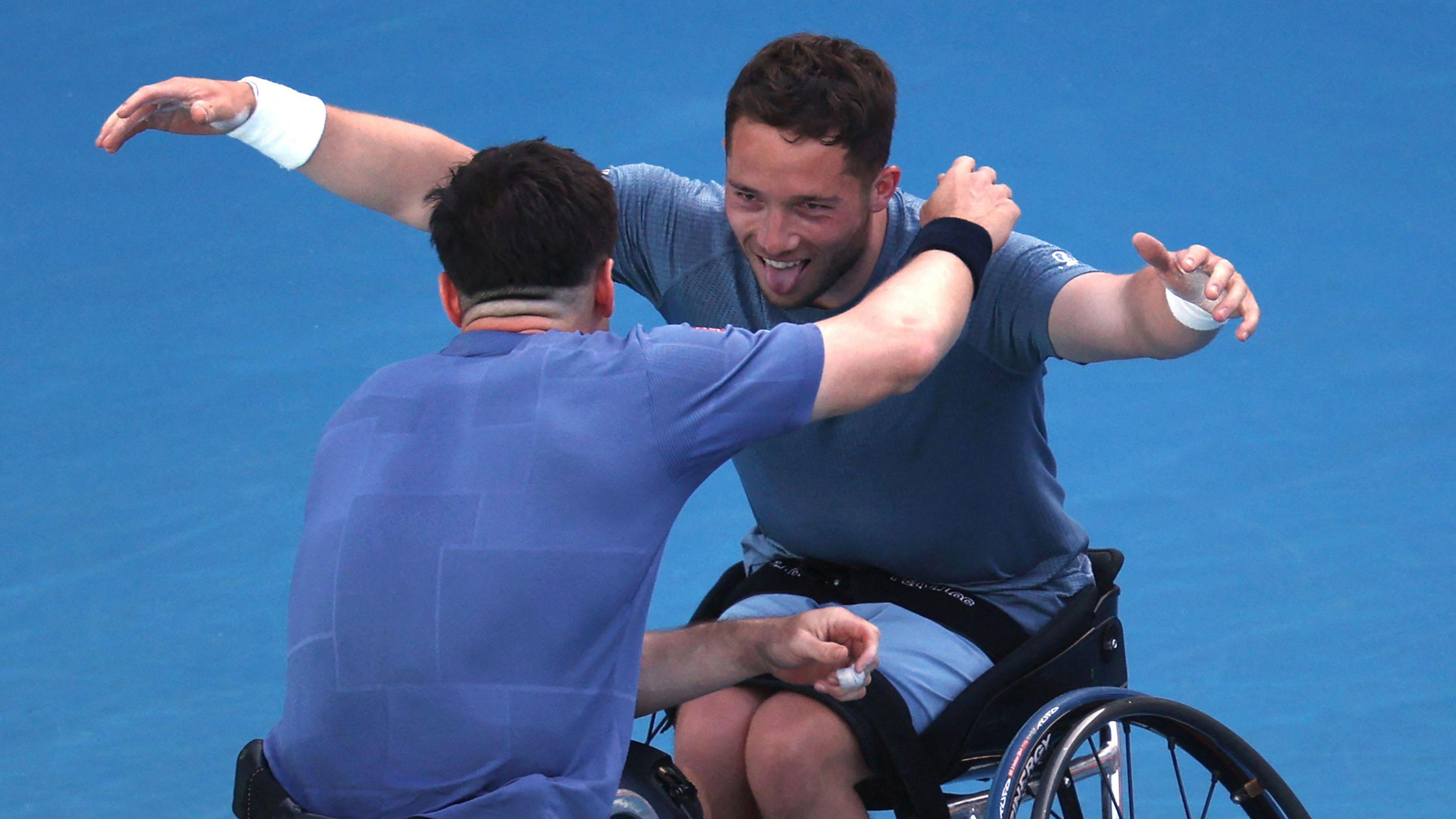 Alfie Hewett and Gordon Reid