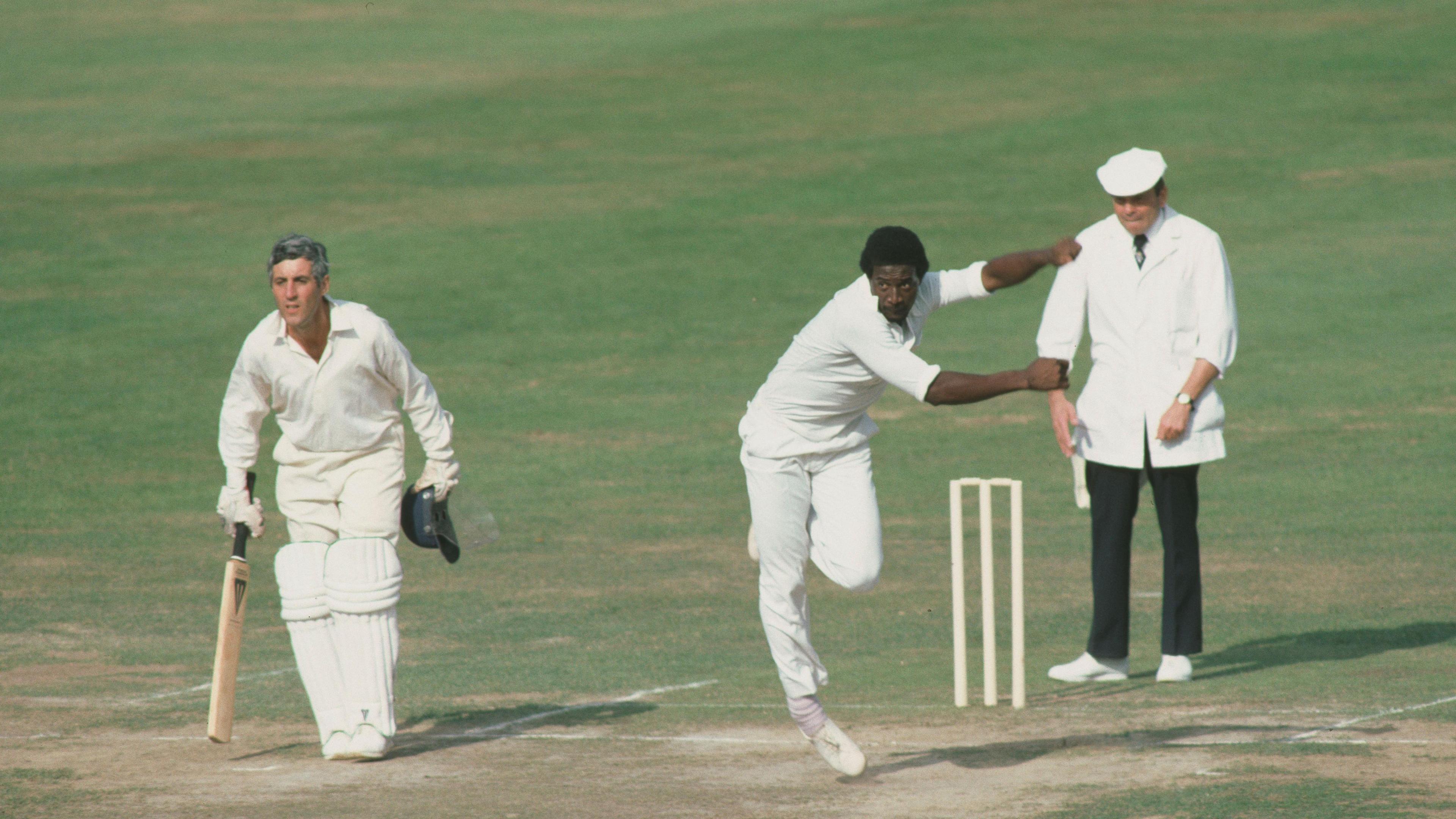 Dickie Bird umpiring