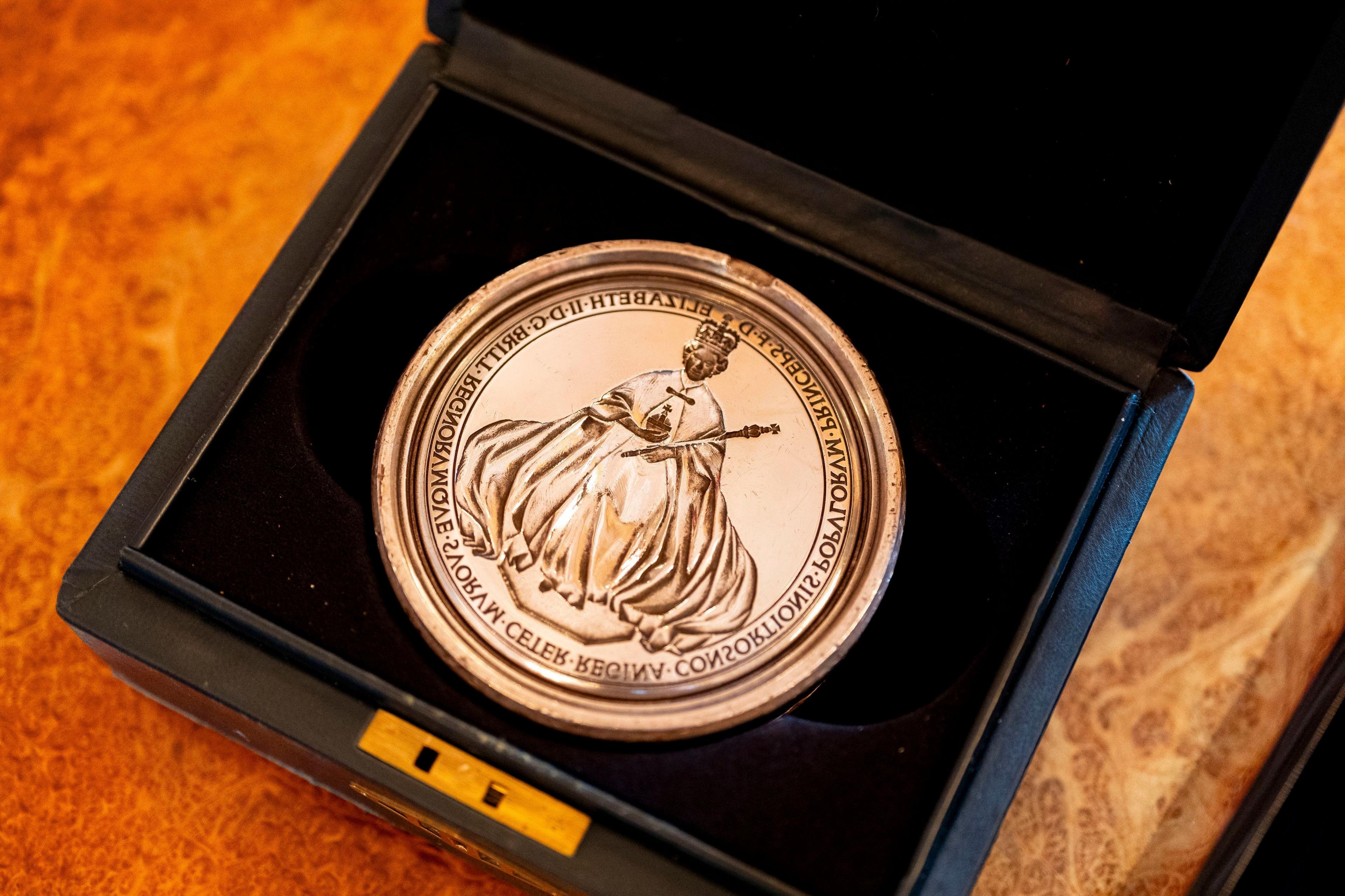 The Great Seal of the Realm of Queen Elizabeth II