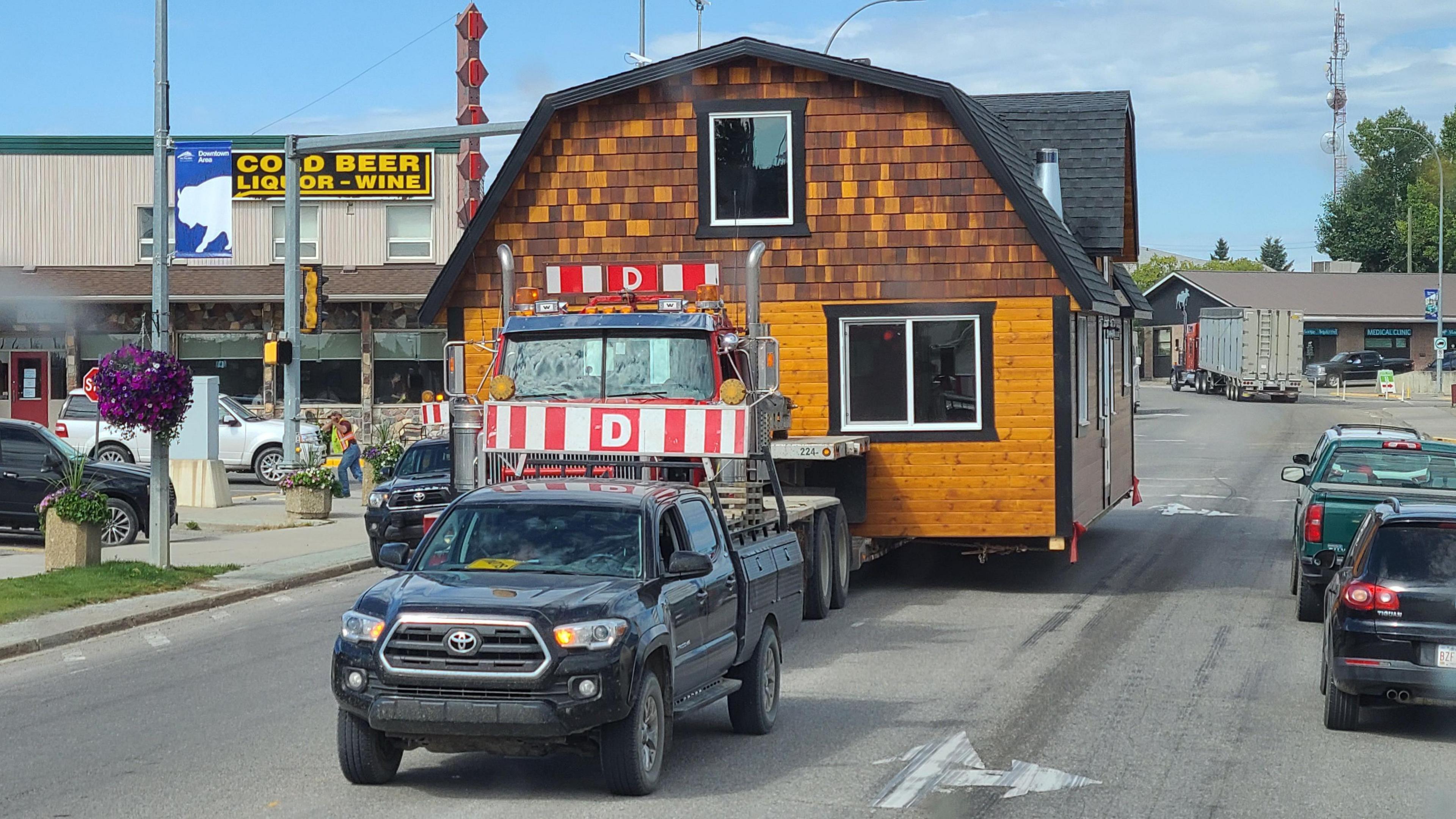 Cario ty drwy stryd yn America