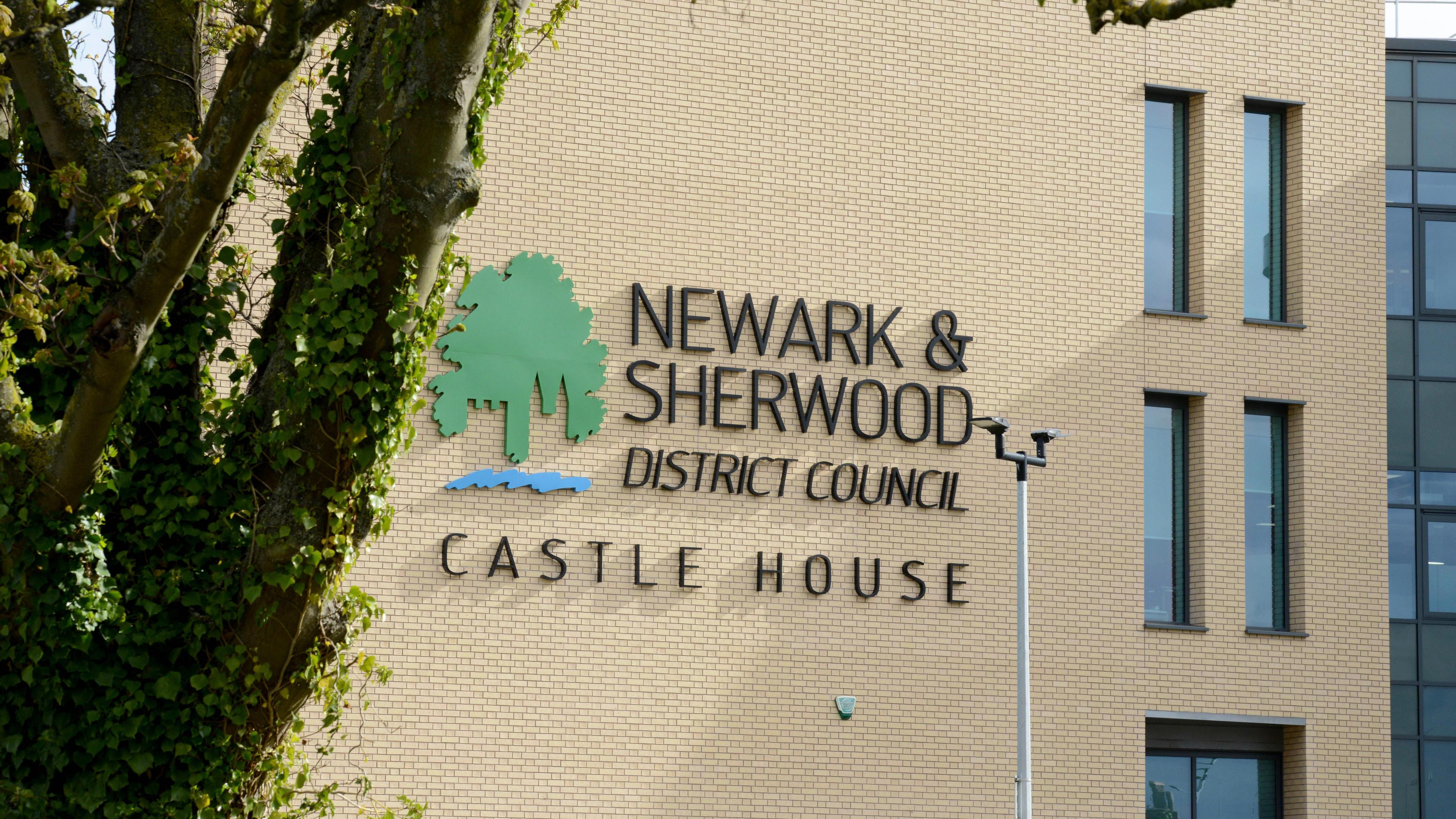 Newark and Sherwood District Council office