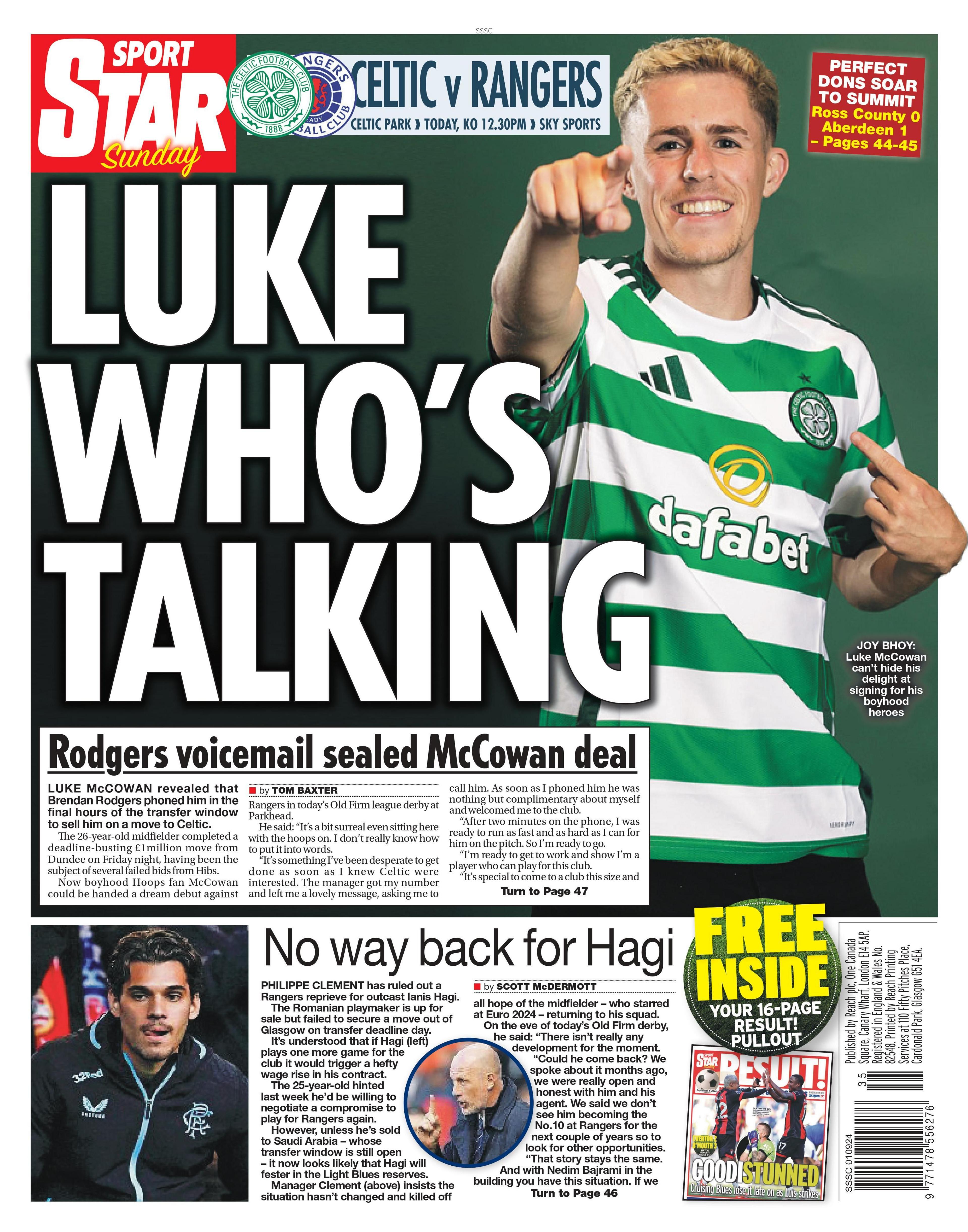 Daily Star back page