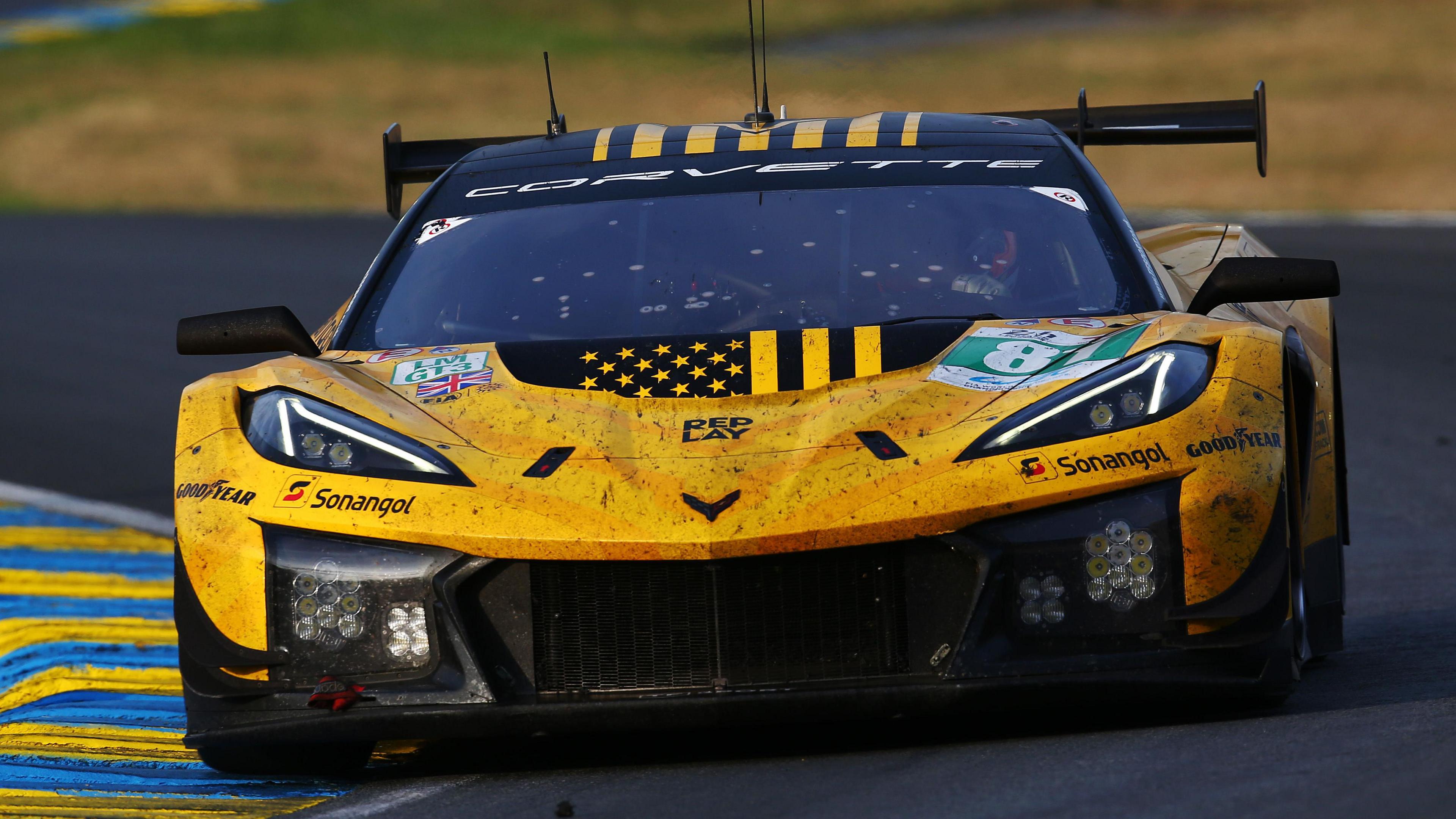 Charlie Eastwood in action at Le Mans