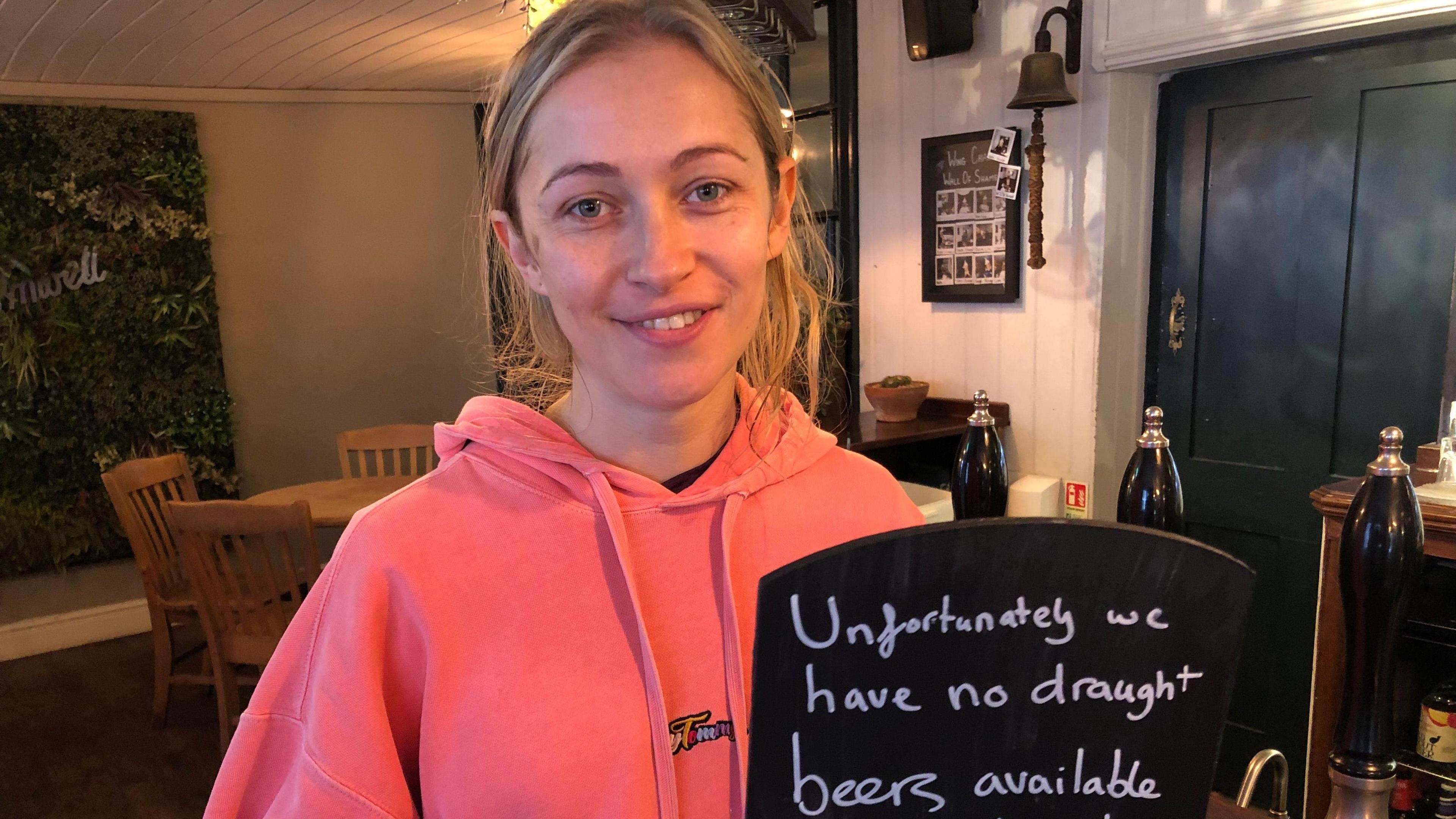 Jemma Ovenden, pub landlady