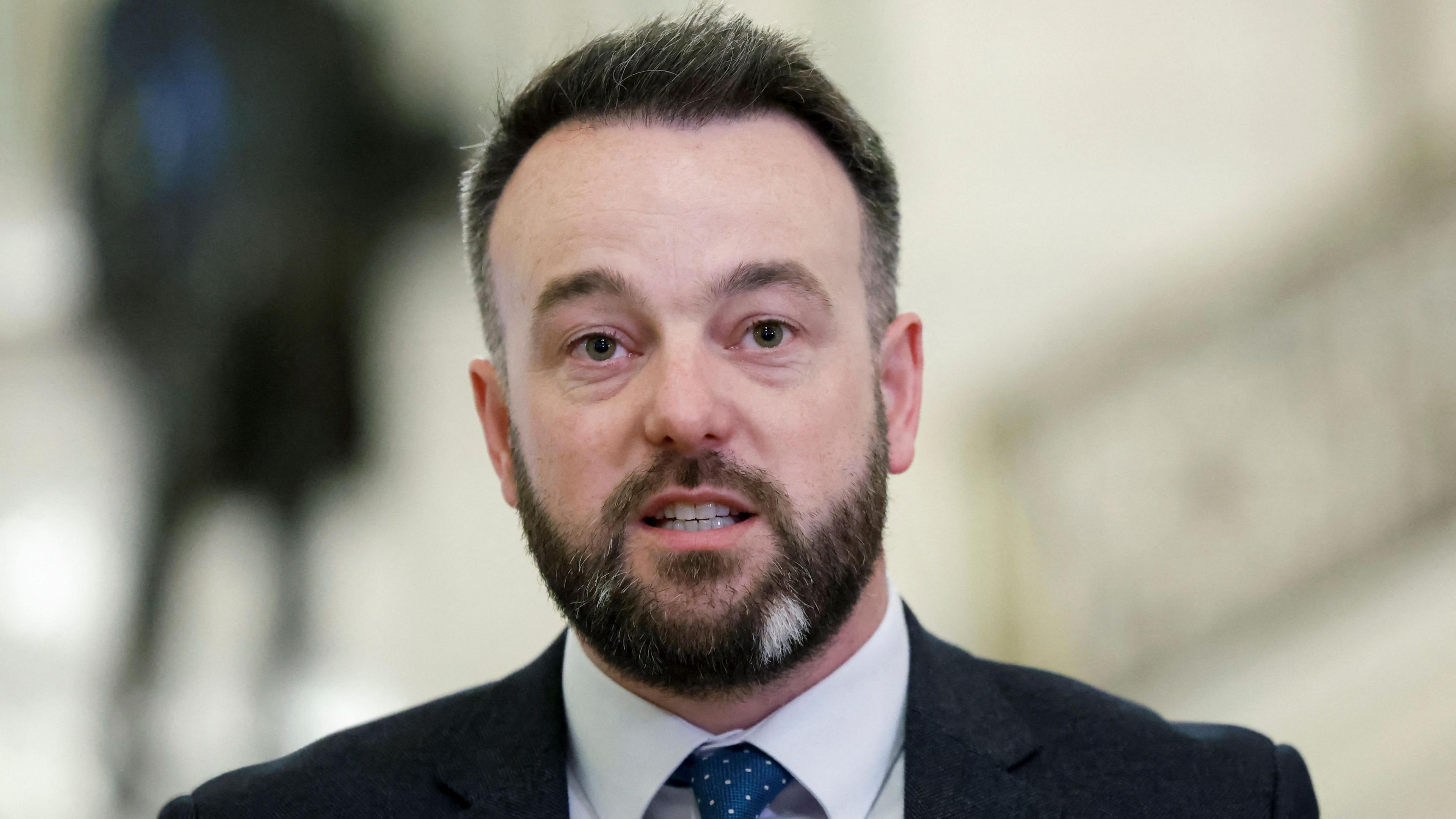 Social Democratic and Labour Party (SDLP) leader Colum Eastwood