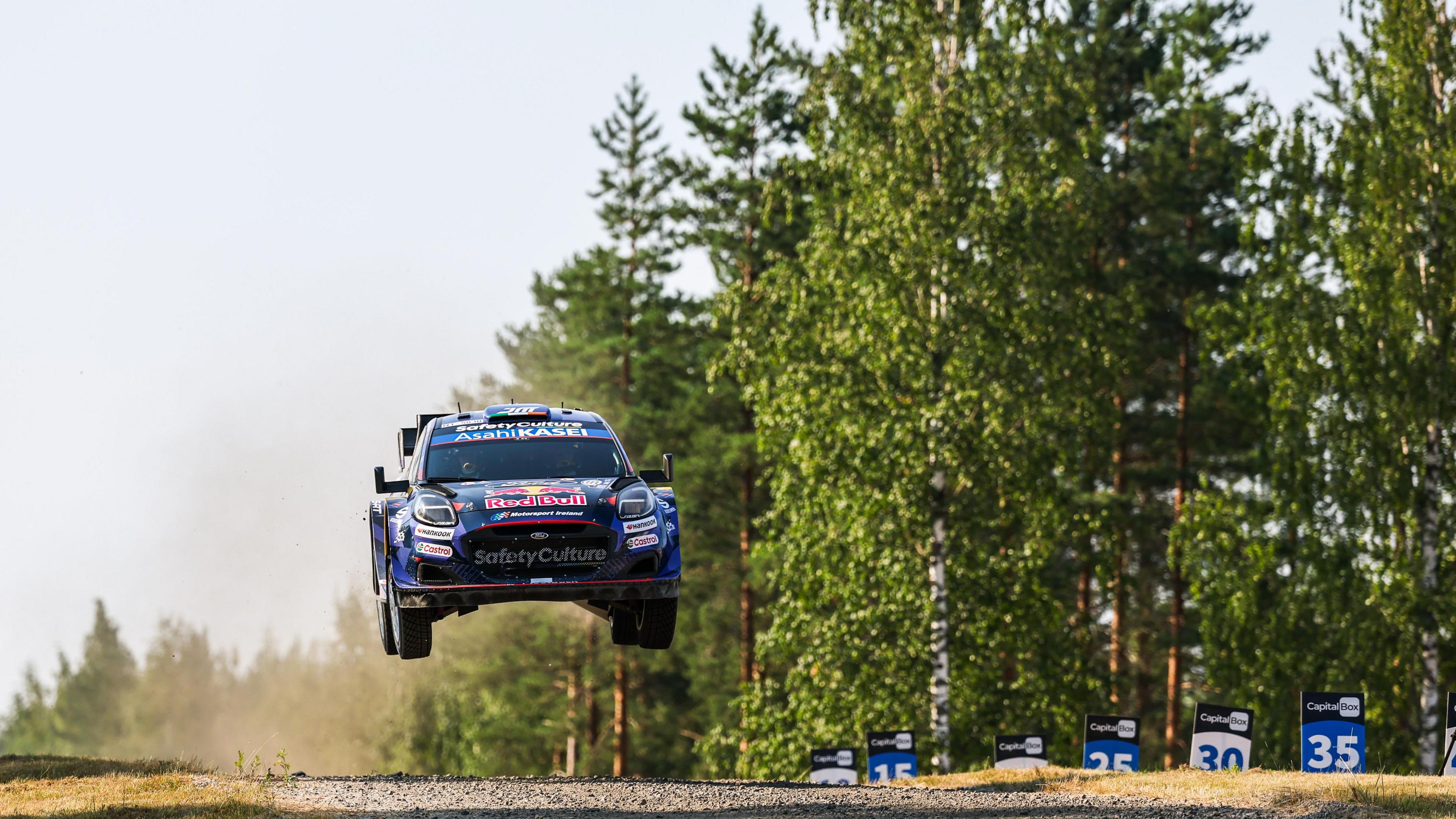 Josh McErlean at Rally Finland