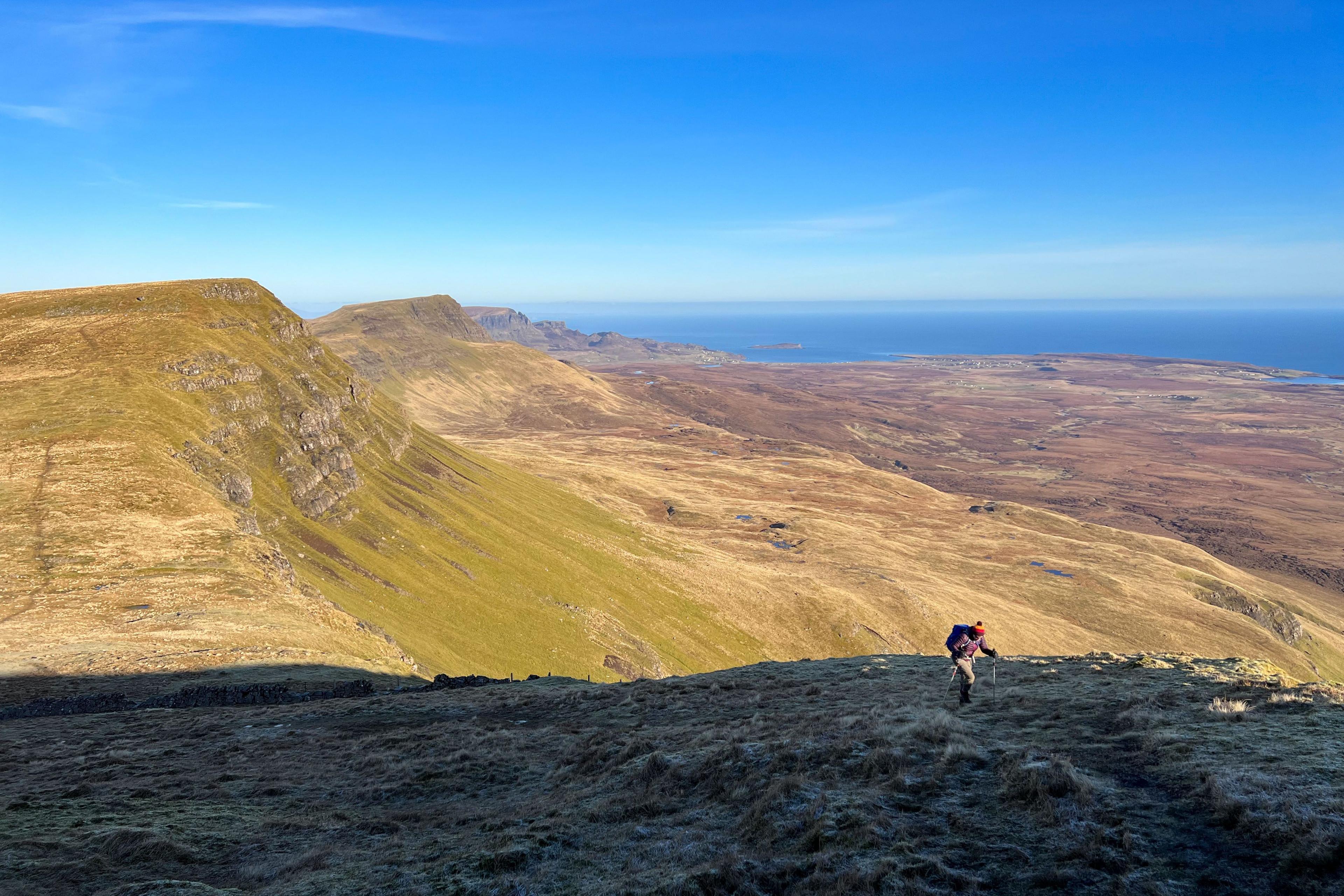 Helen on the Skye trail