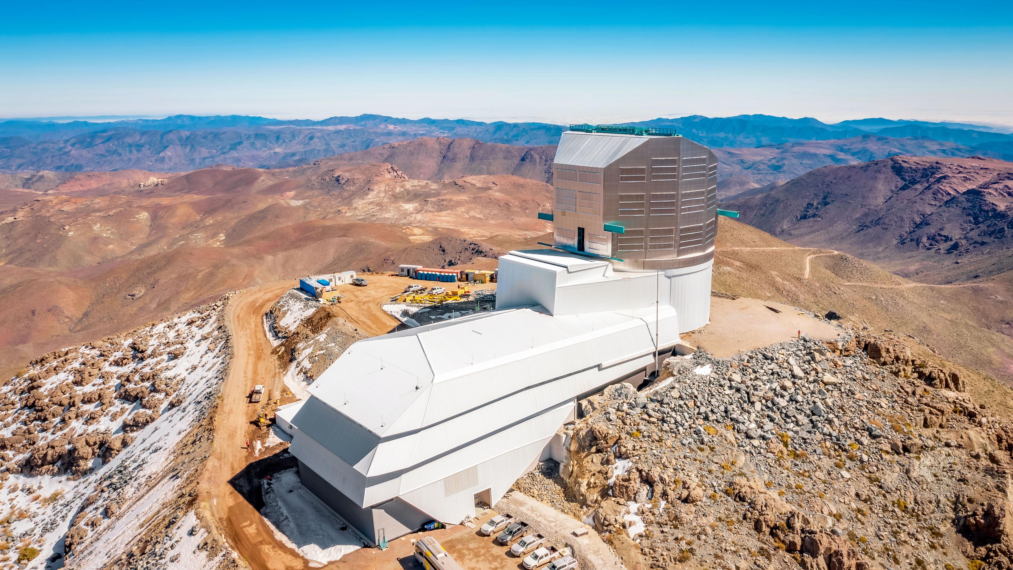Vera C. Rubin Observatory, located on a mountaintop in Chile