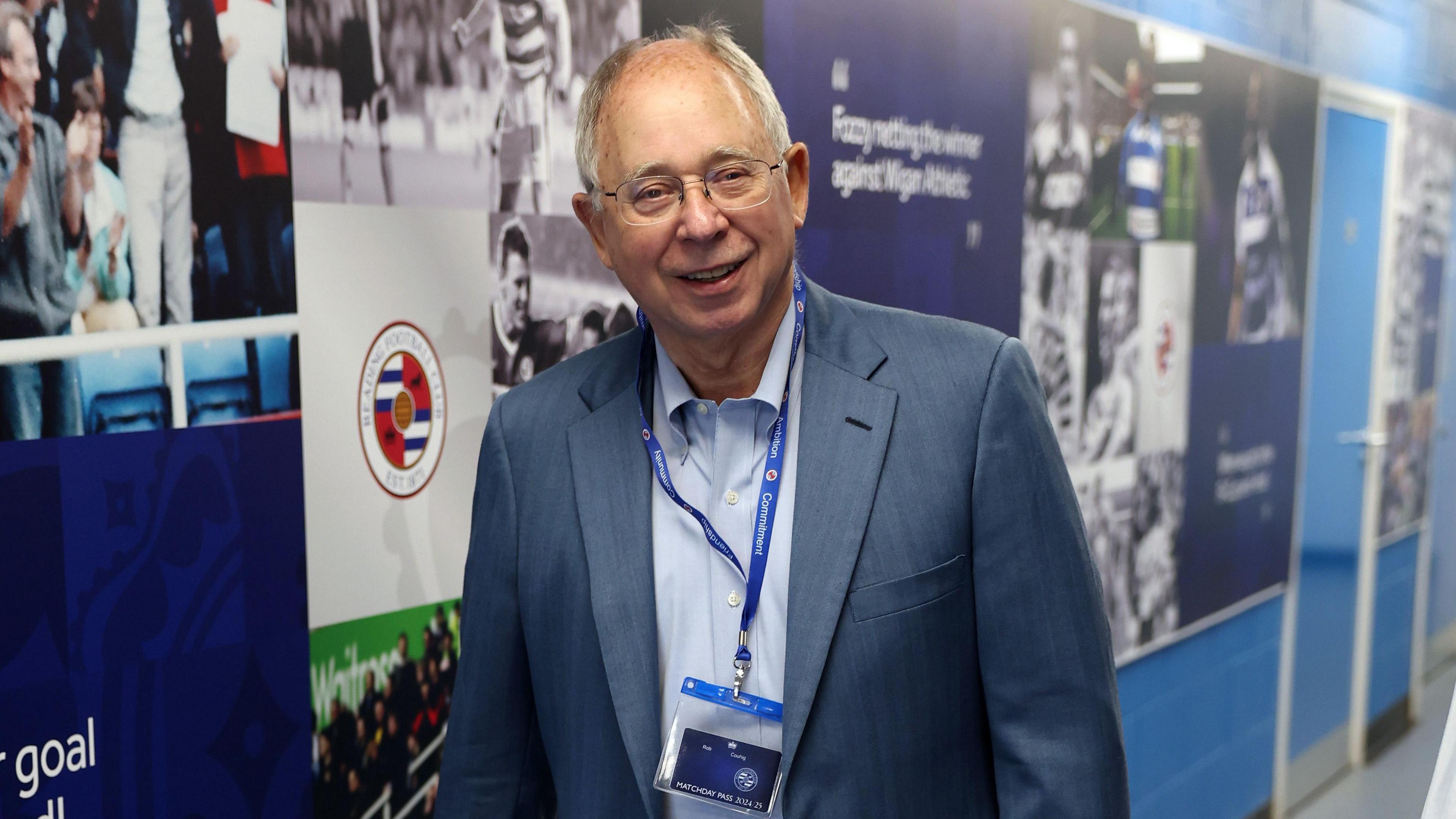 Rob Couhig pictured at the Select Car Leasing Stadium last year