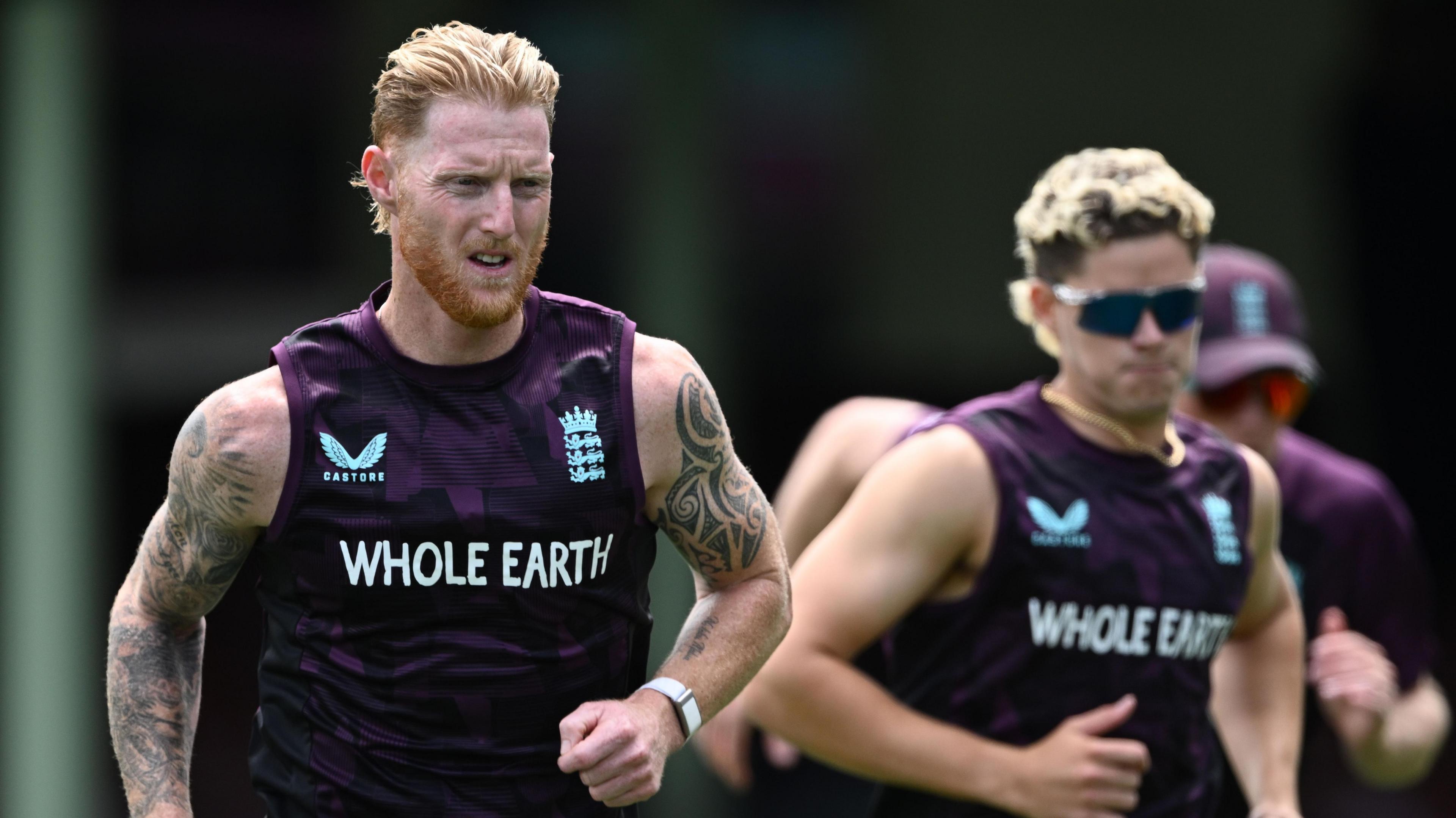 Ben Stokes and Jacob Bethell