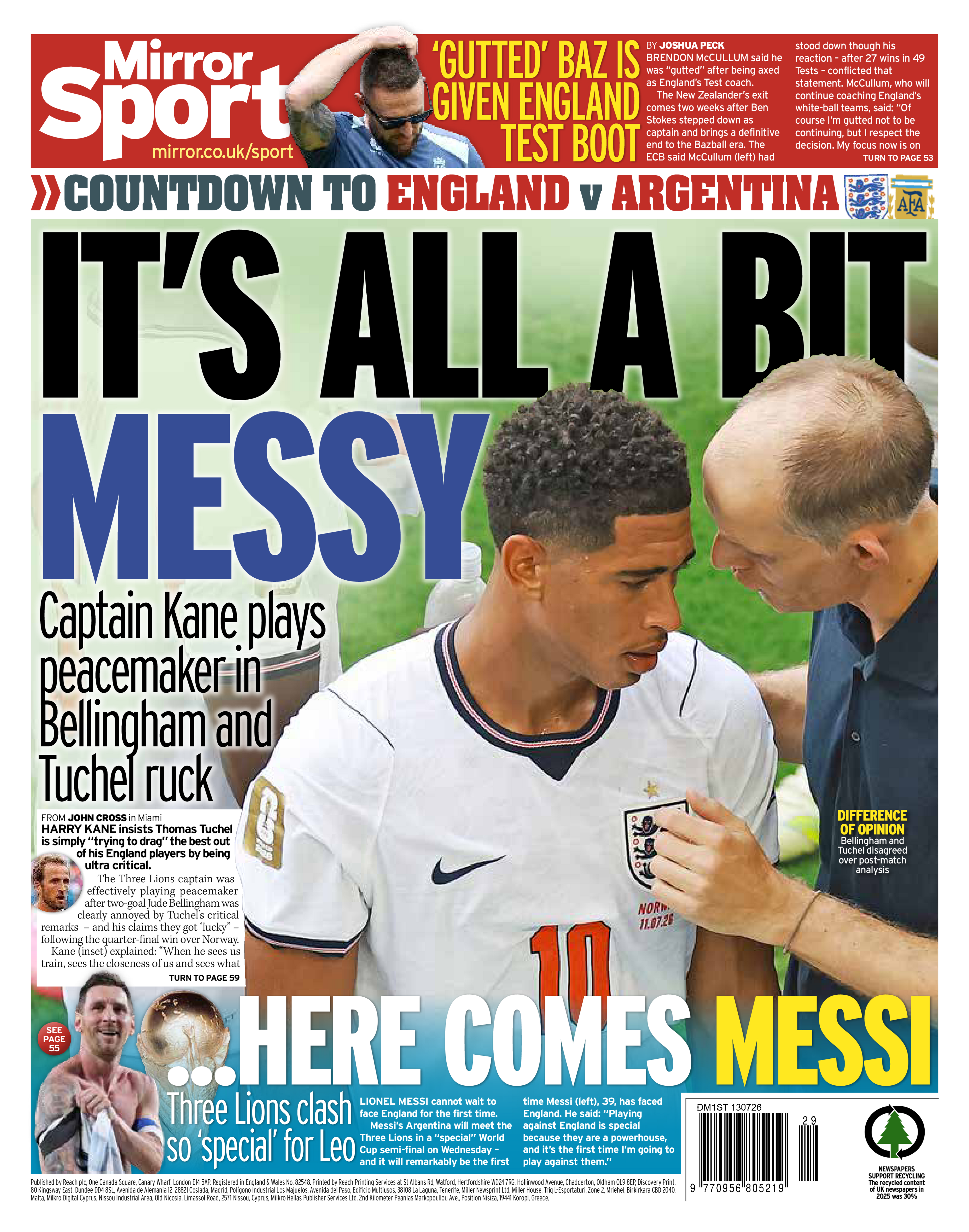 Mirror back page
