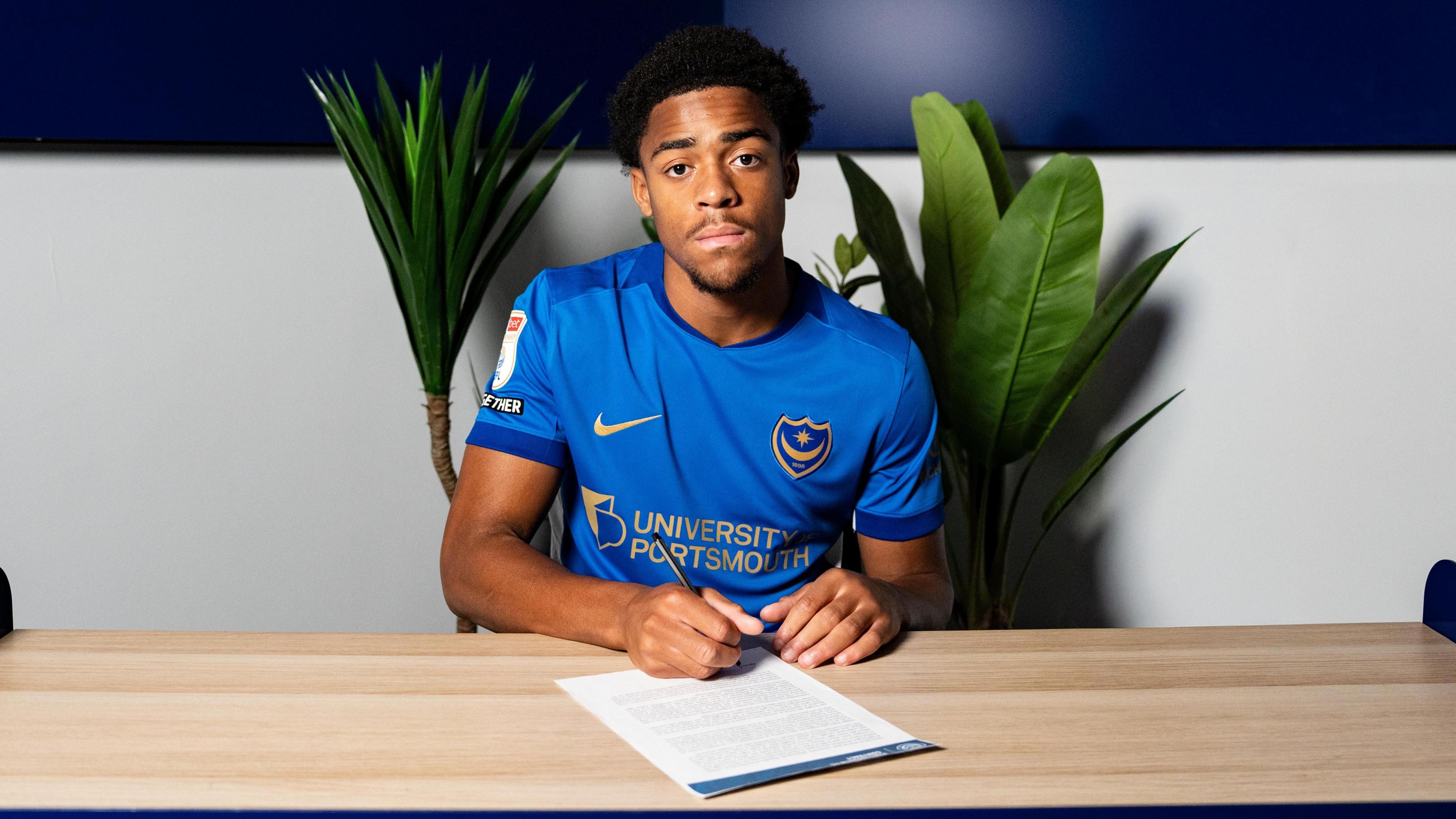 Ryan Kavuma-McQueen signs for Portsmouth