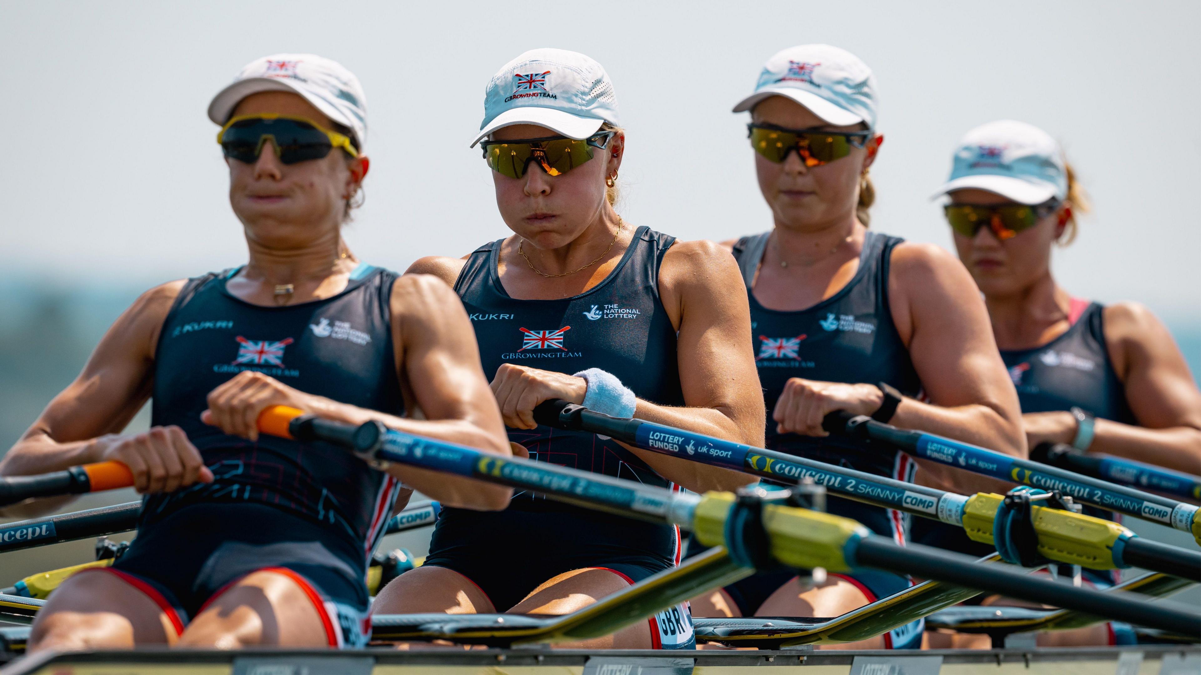 GB quad sculls - Grant, Stratton, Scott and Anderson