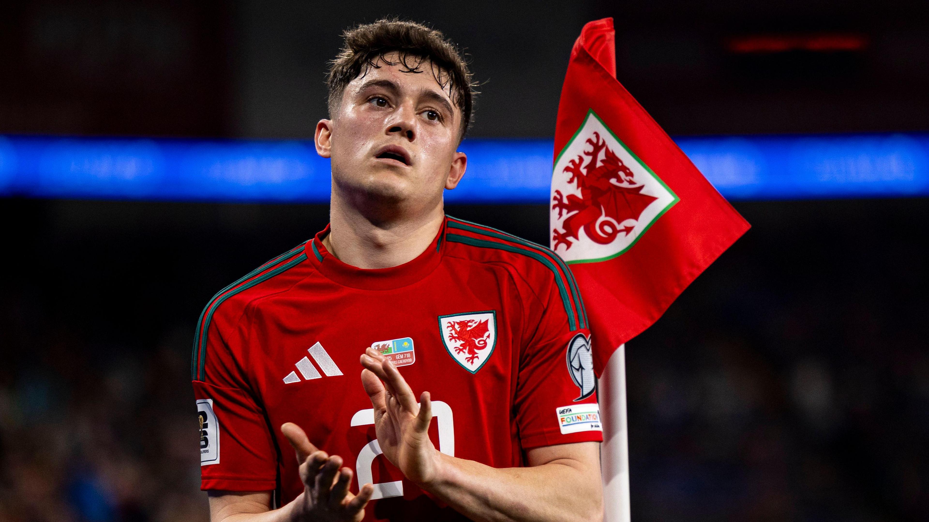 Winger Dan James has scored eight goals in 59 games for Wales