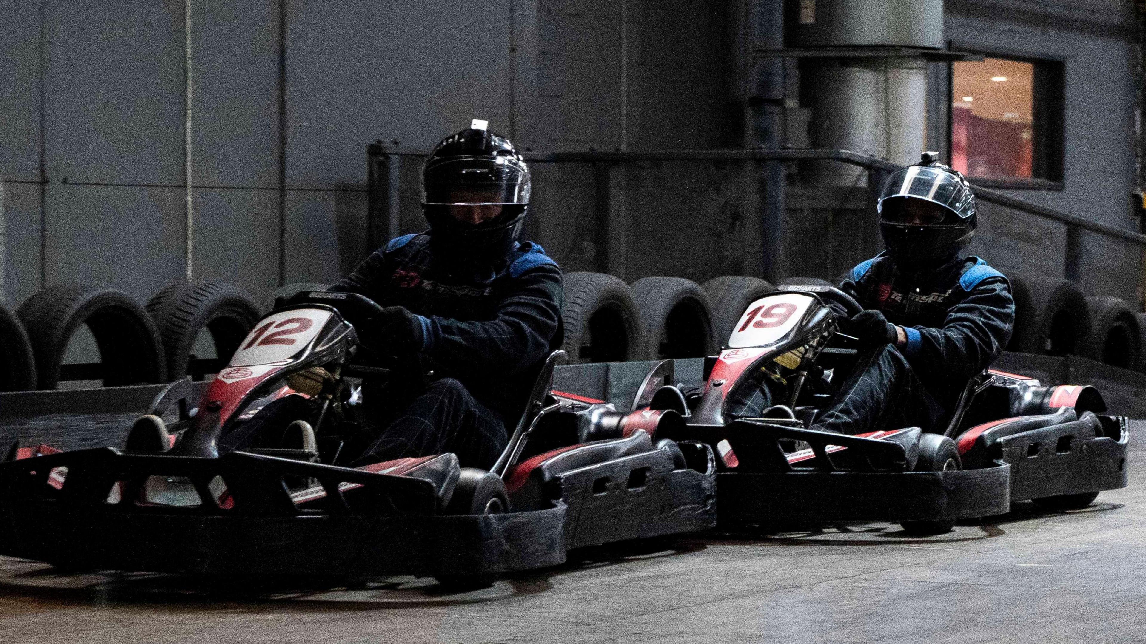 Nathaniel MG Cup go kart race