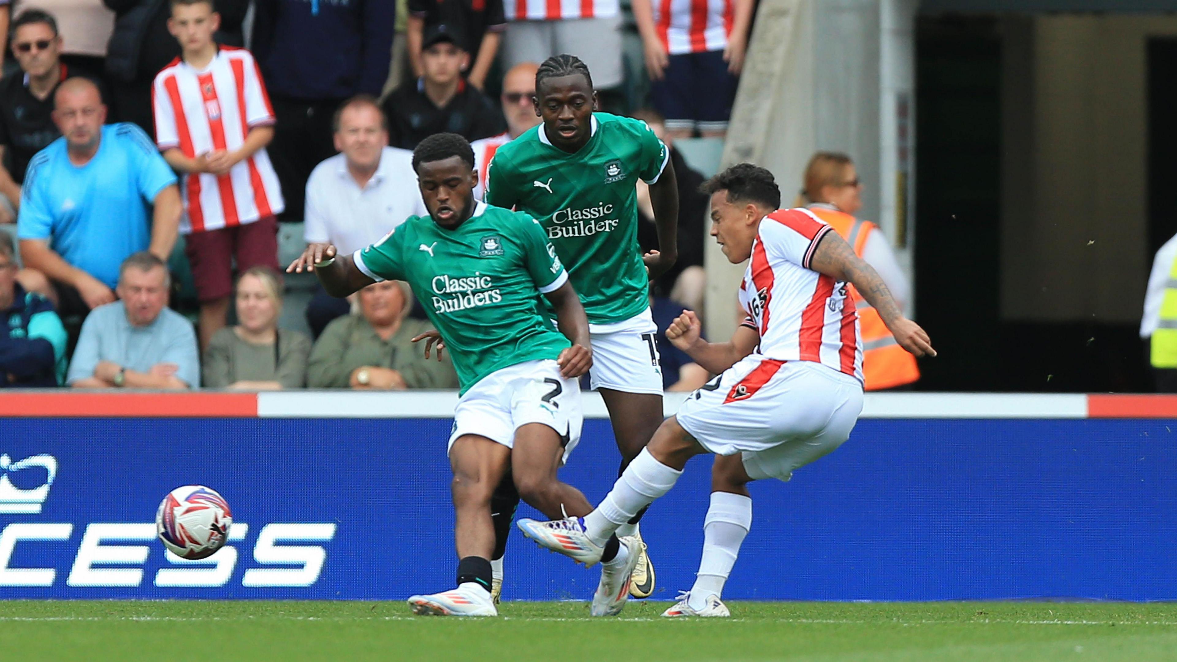 Million Manhoef curls in his left-foot winner at Home Park