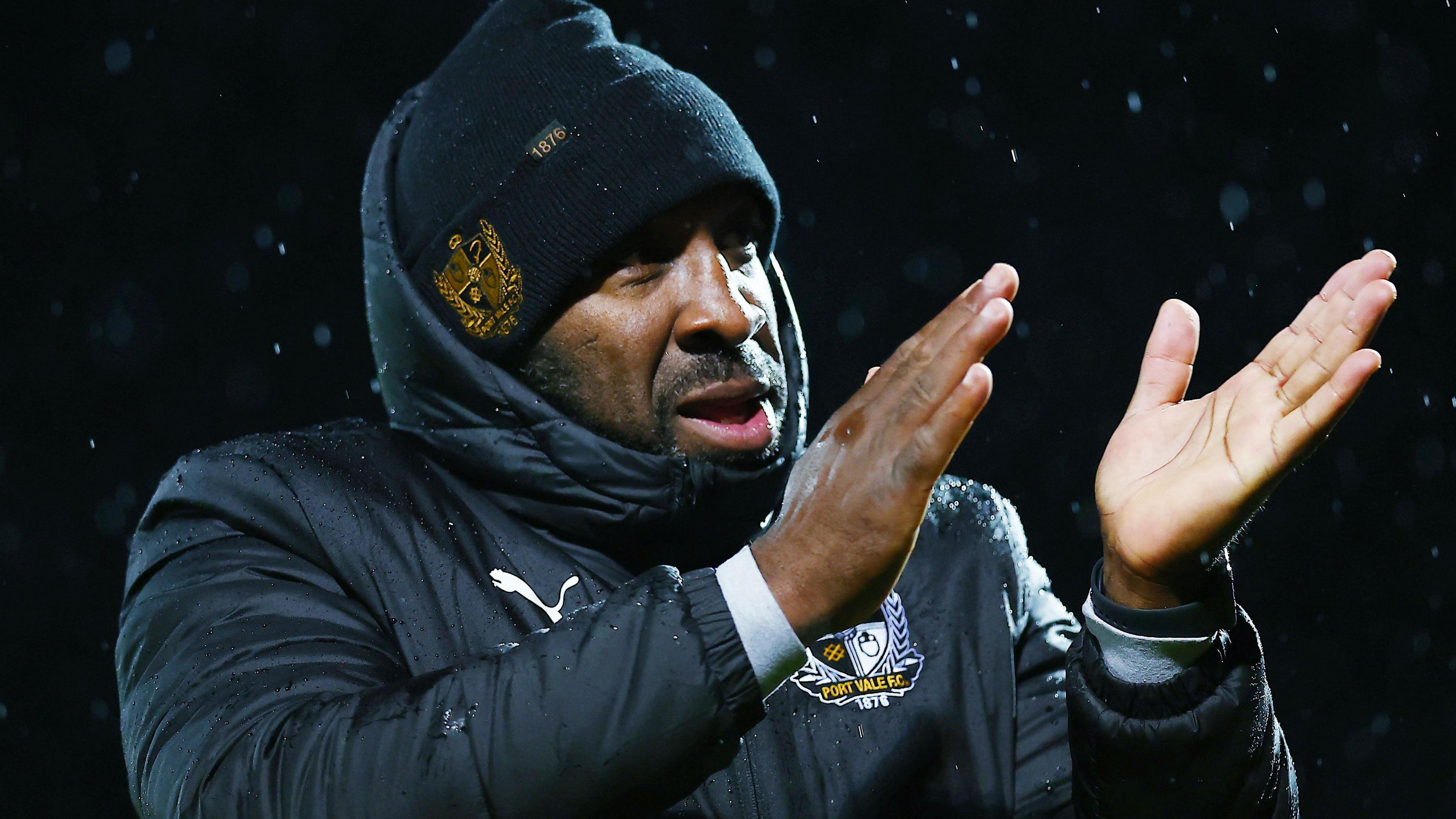 Port Vale boss Darren Moore