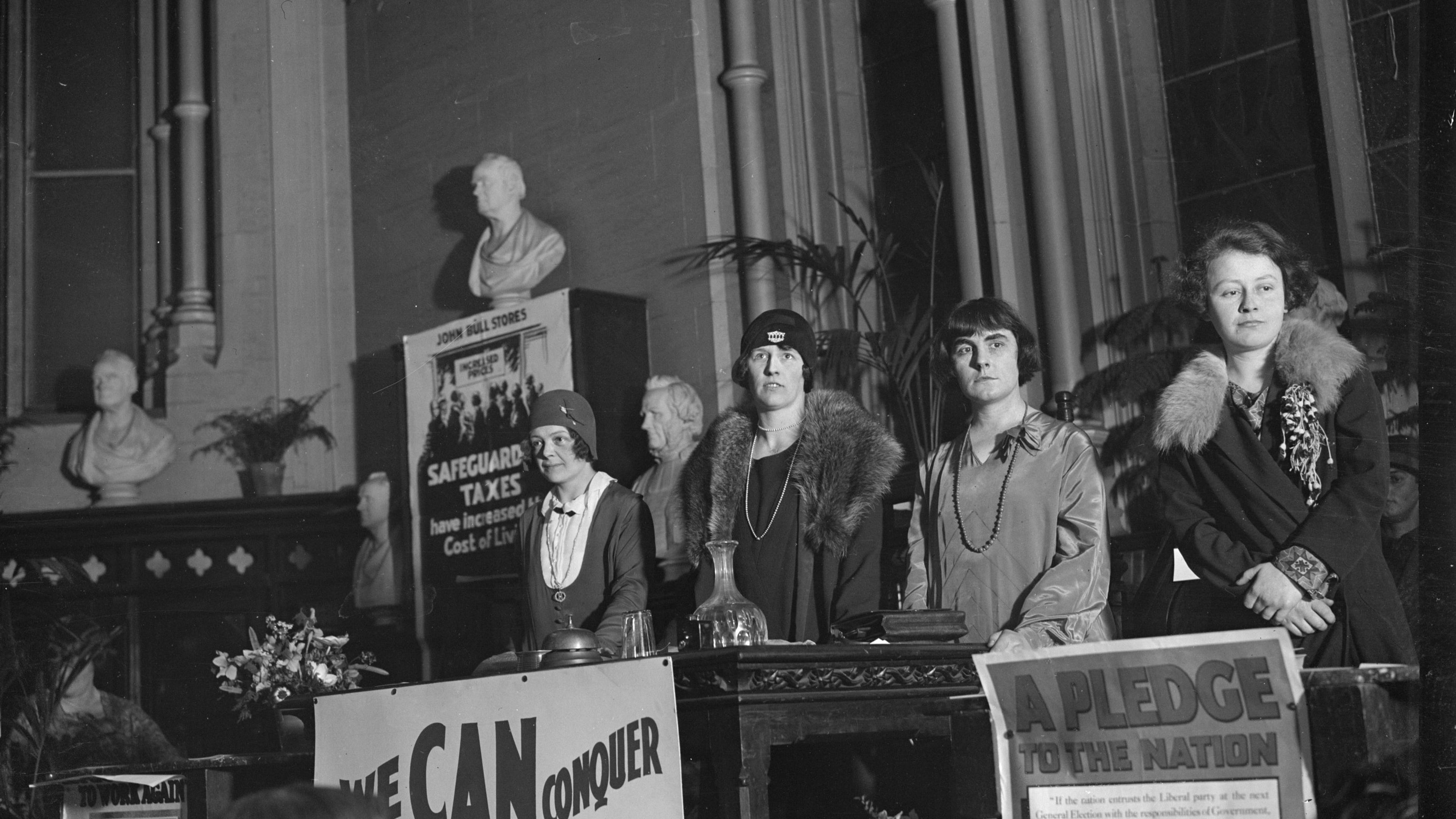 Megan Lloyd George yn ymgyrchu yn 1929
