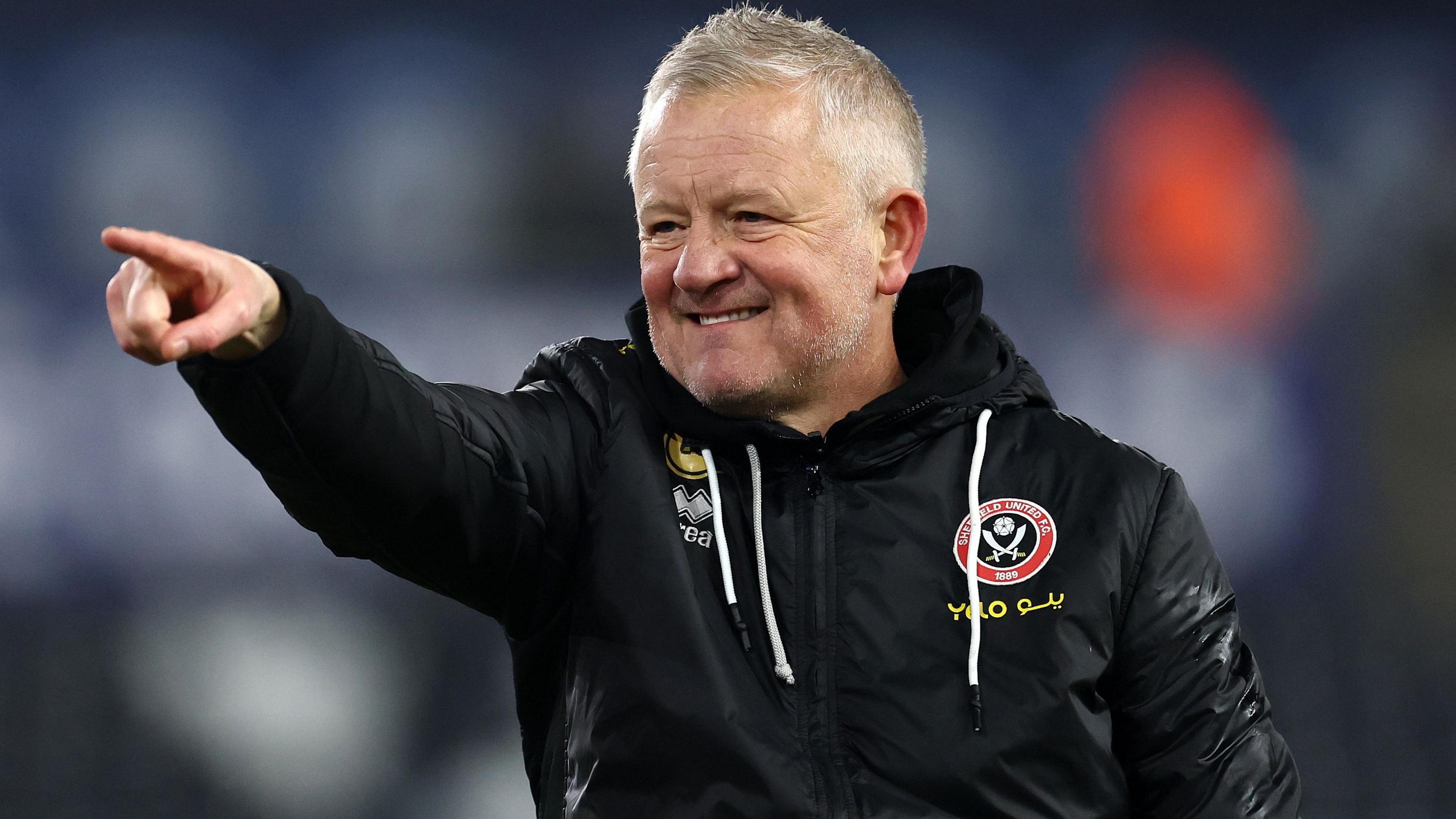 Sheffield United boss Chris Wilder.