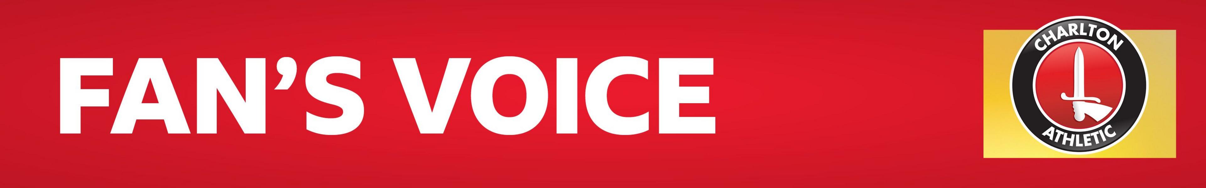 Charlton fan's voice banner