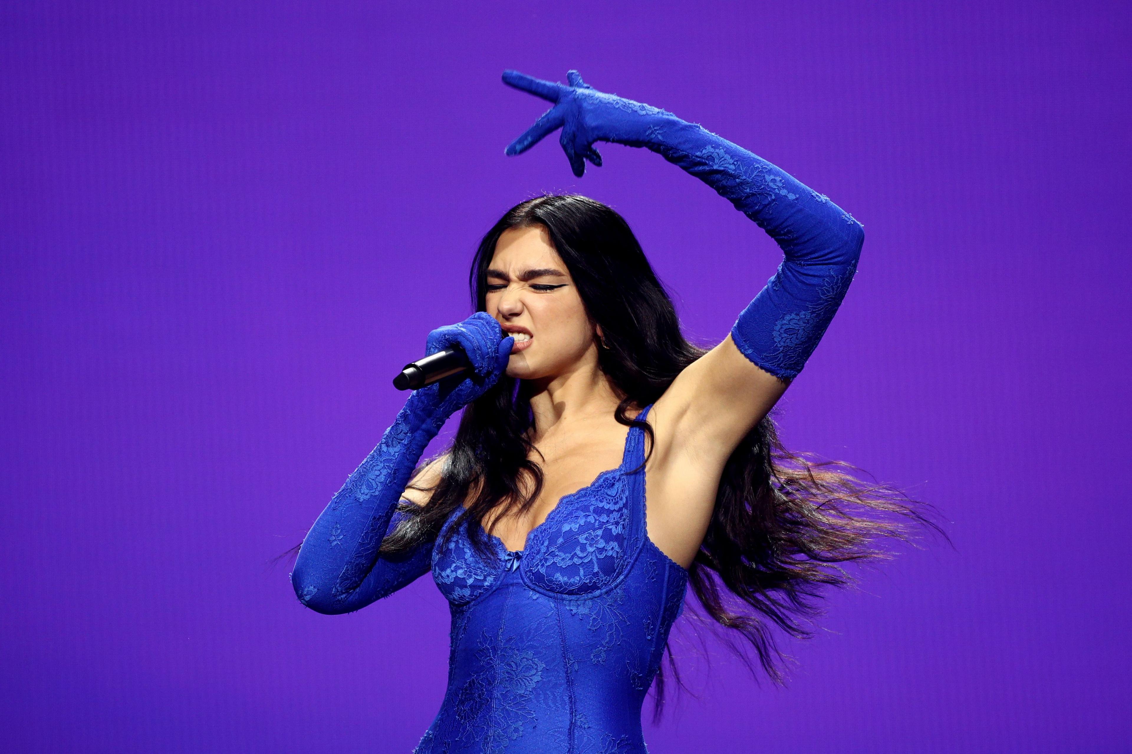 Dua Lipa in concert