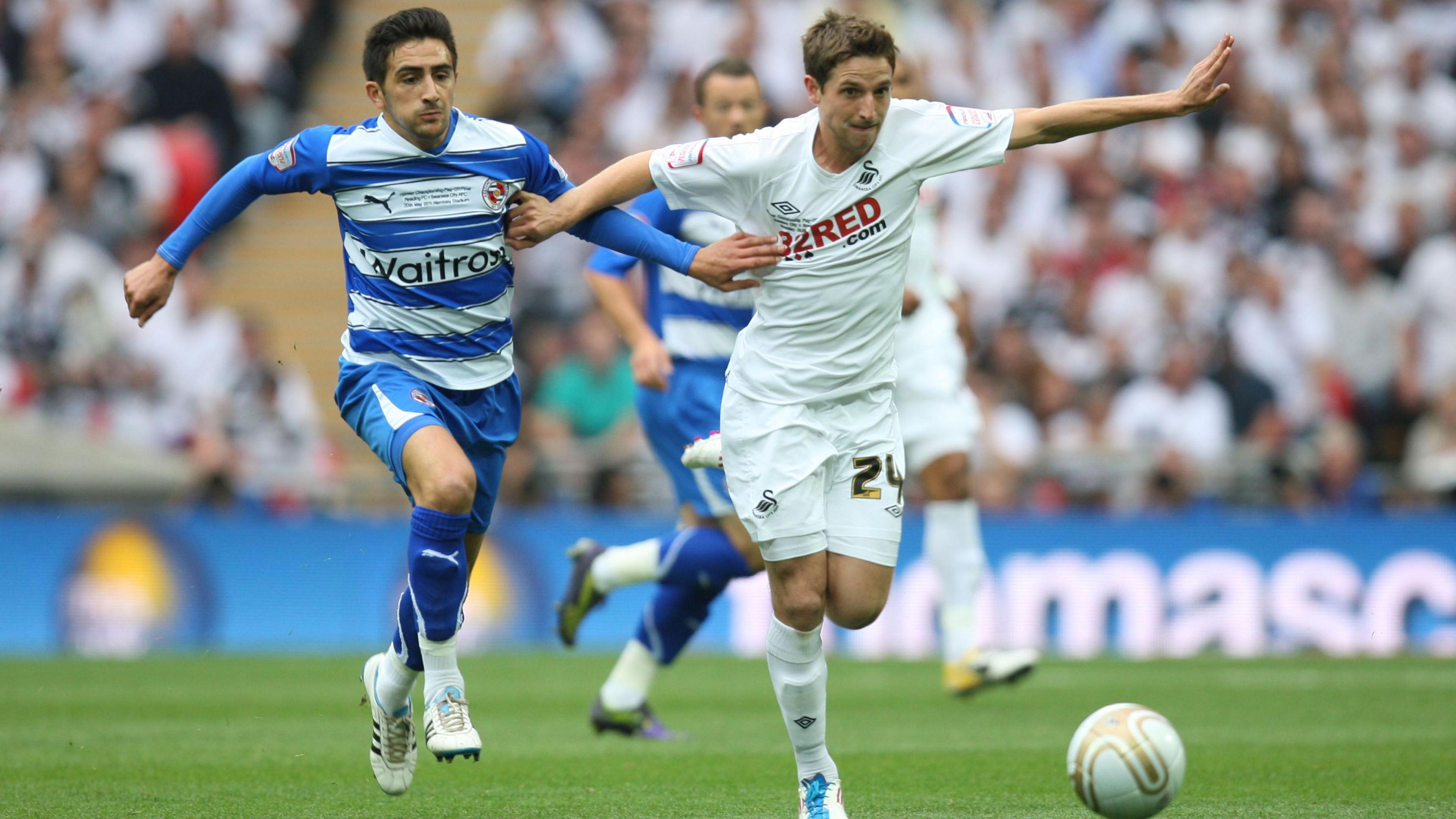 Joe Allen during the 2011 Championship play-off final