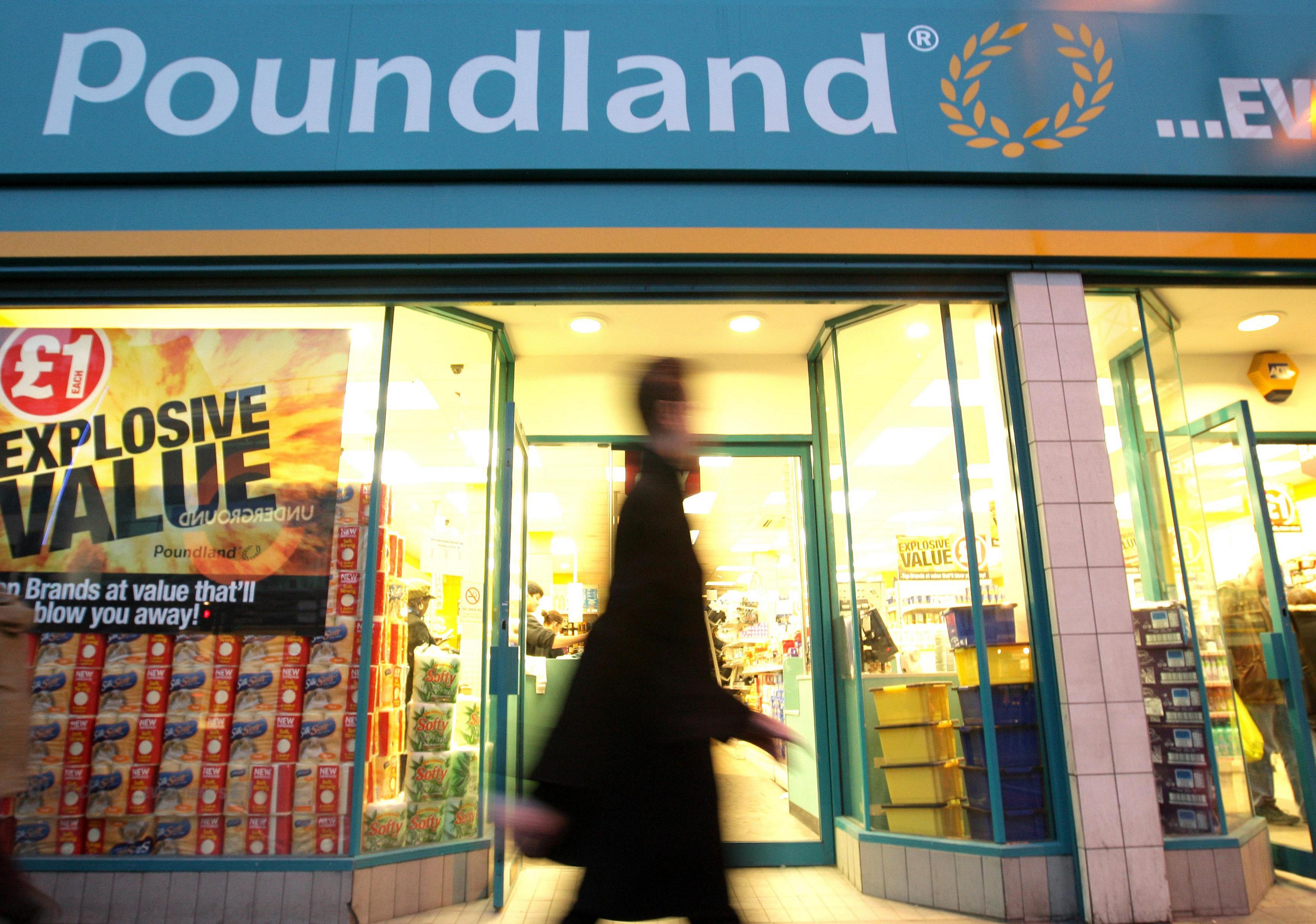 Poundland store