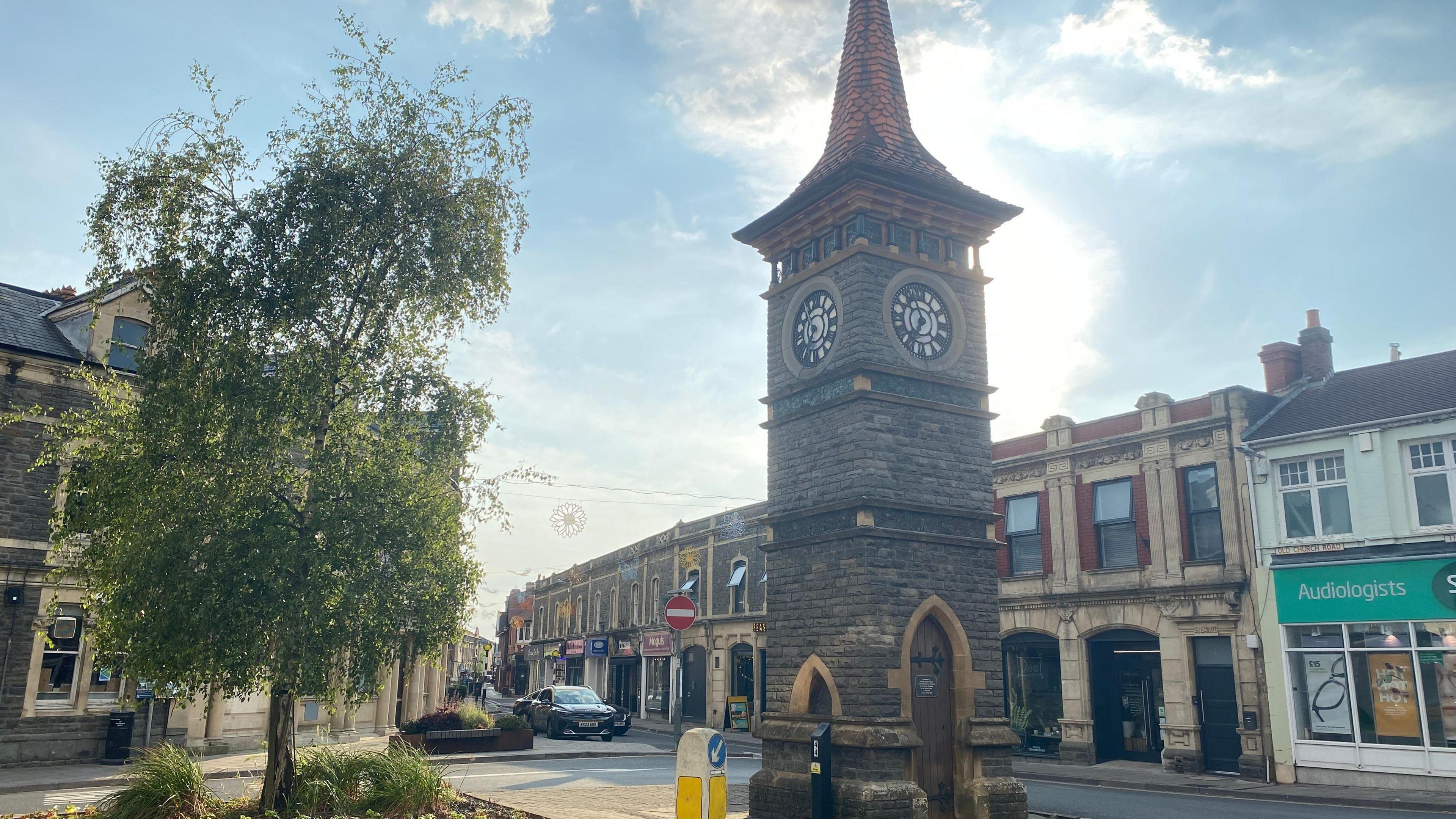 Clevedon town centre