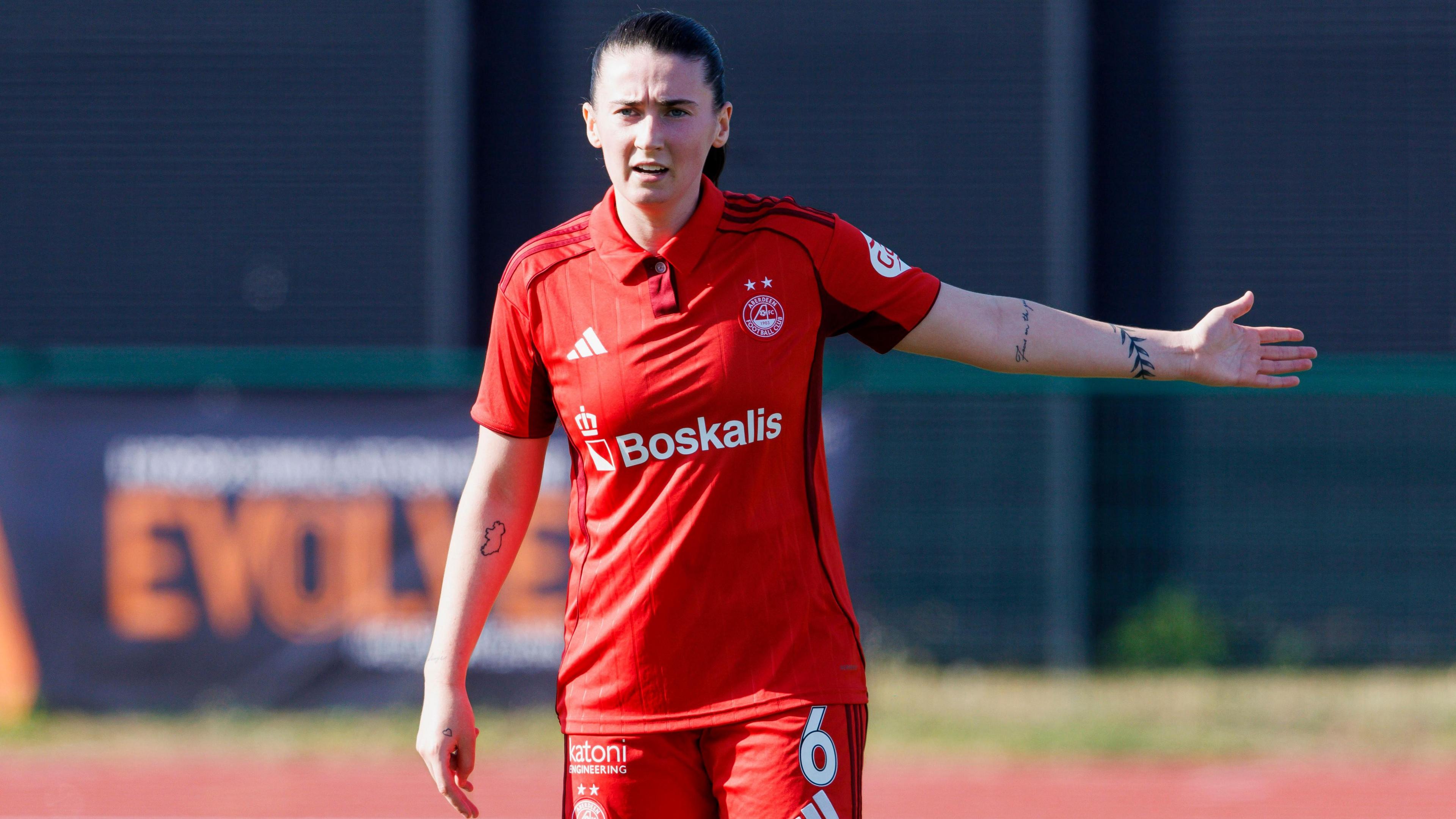 Toni Leigh Finnegan scored deep into first half stoppage time