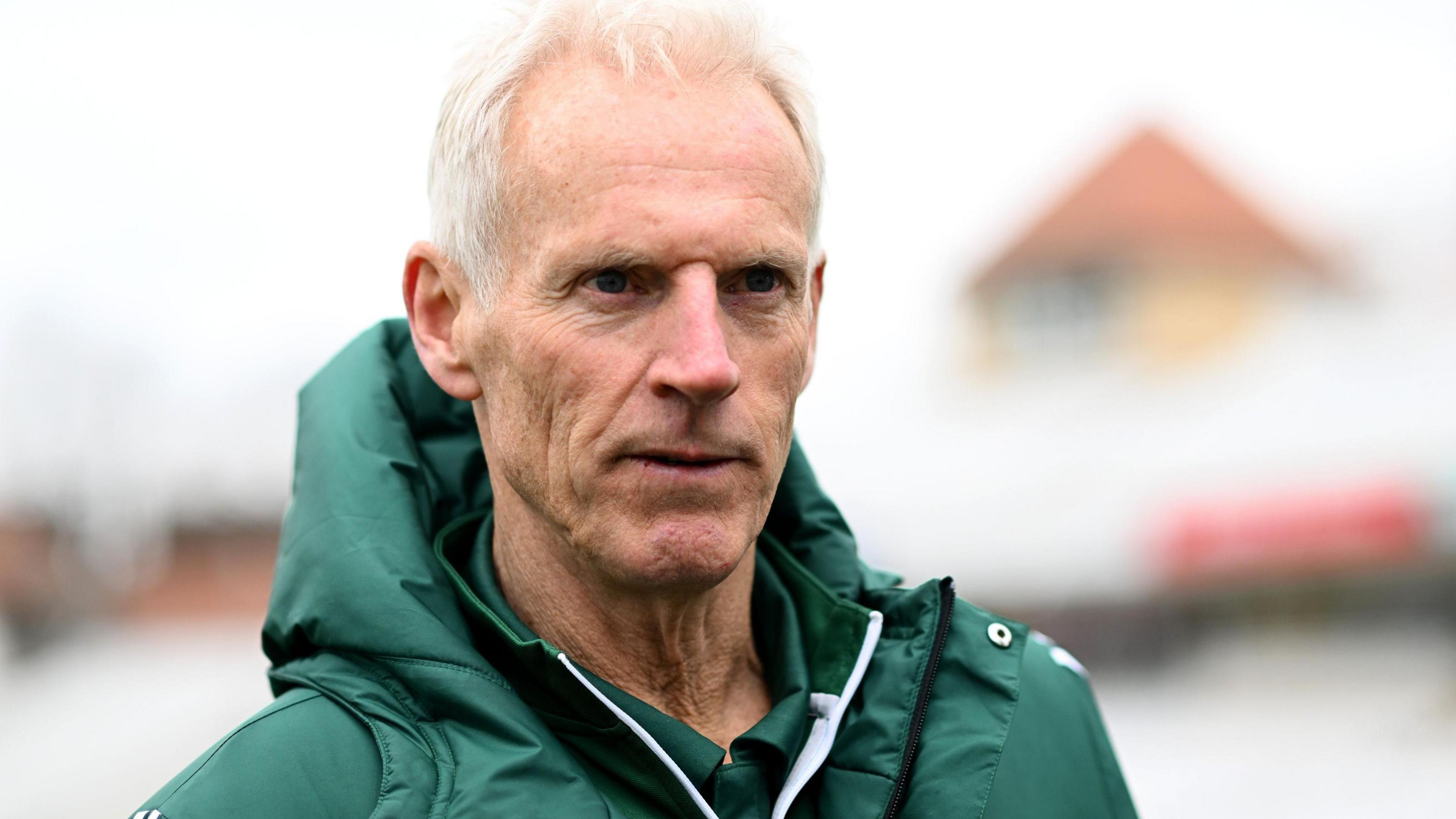 Nottinghamshire head Peter Moores at Trent Bridge