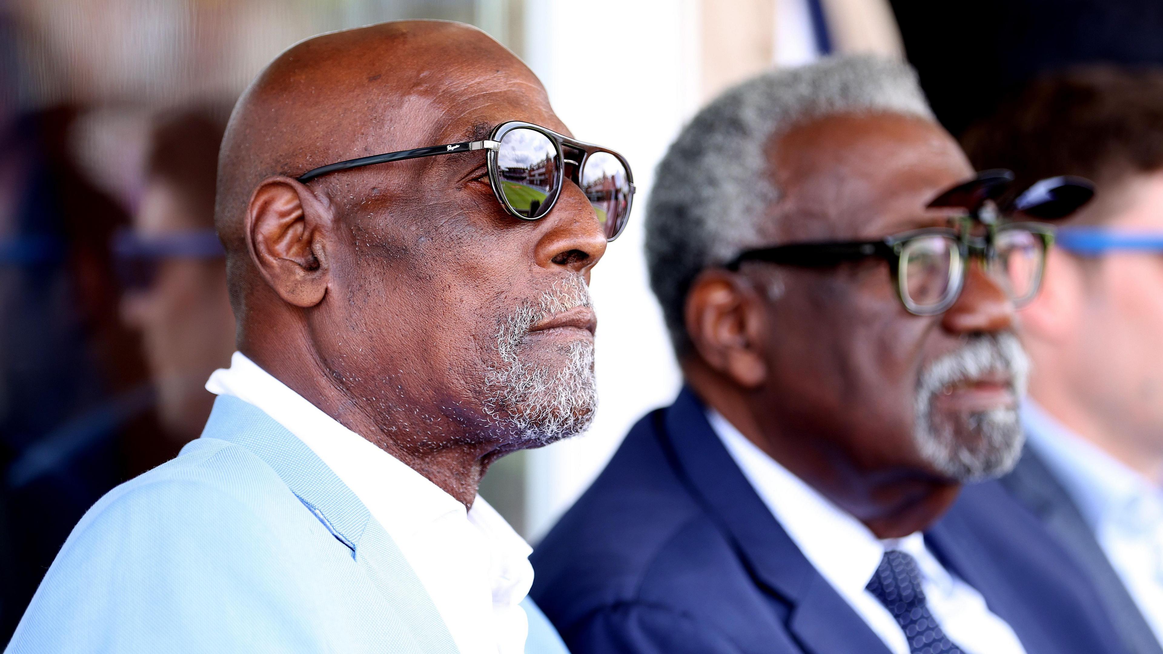 Sir Viv Richards and Sir Clive Lloyd