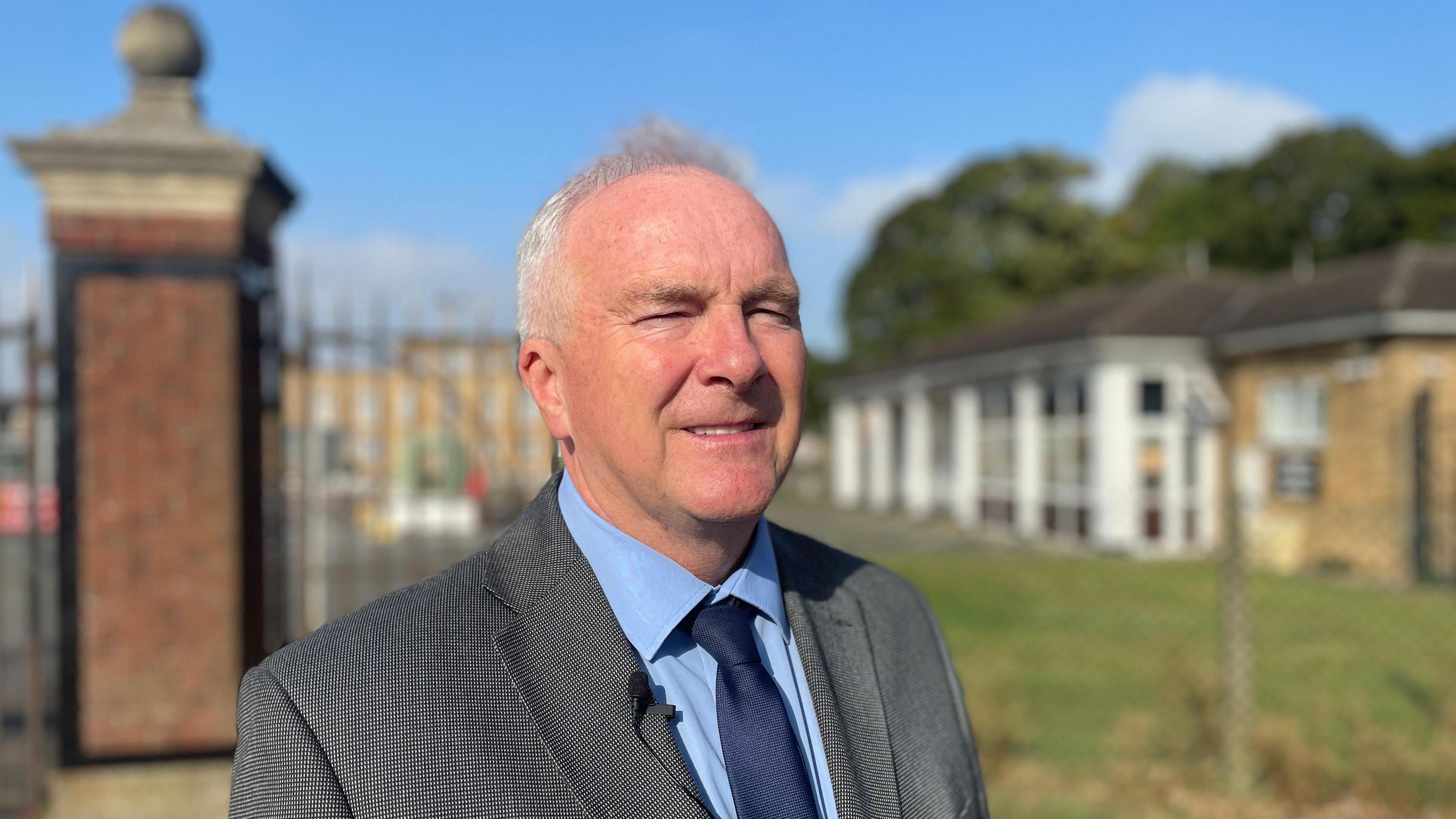 Head and shoulders photograph of Councillor Trevor Young