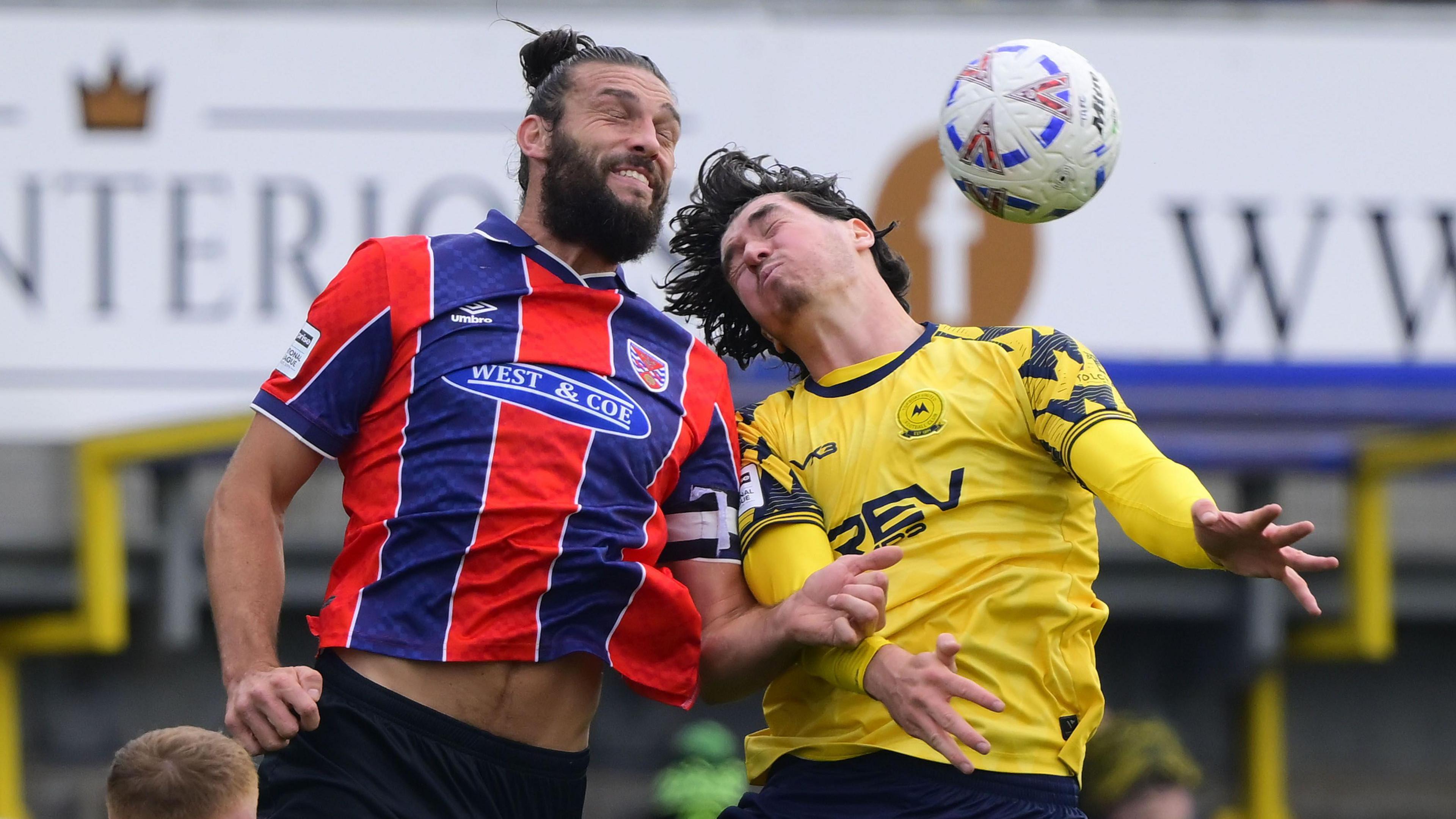 Andy Carroll and Sam Dreyer