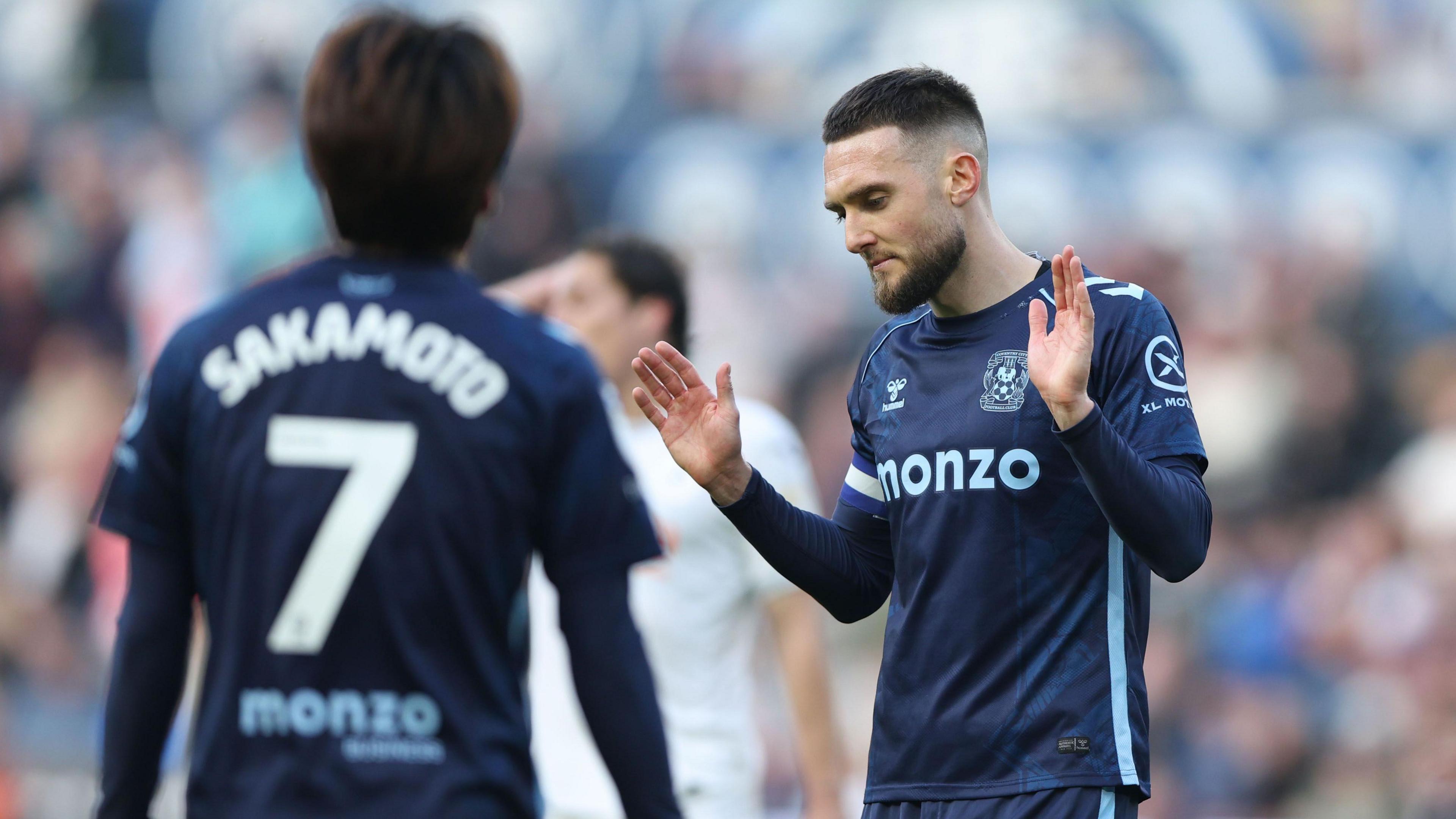 Matt Grimes opts not to celebrate 