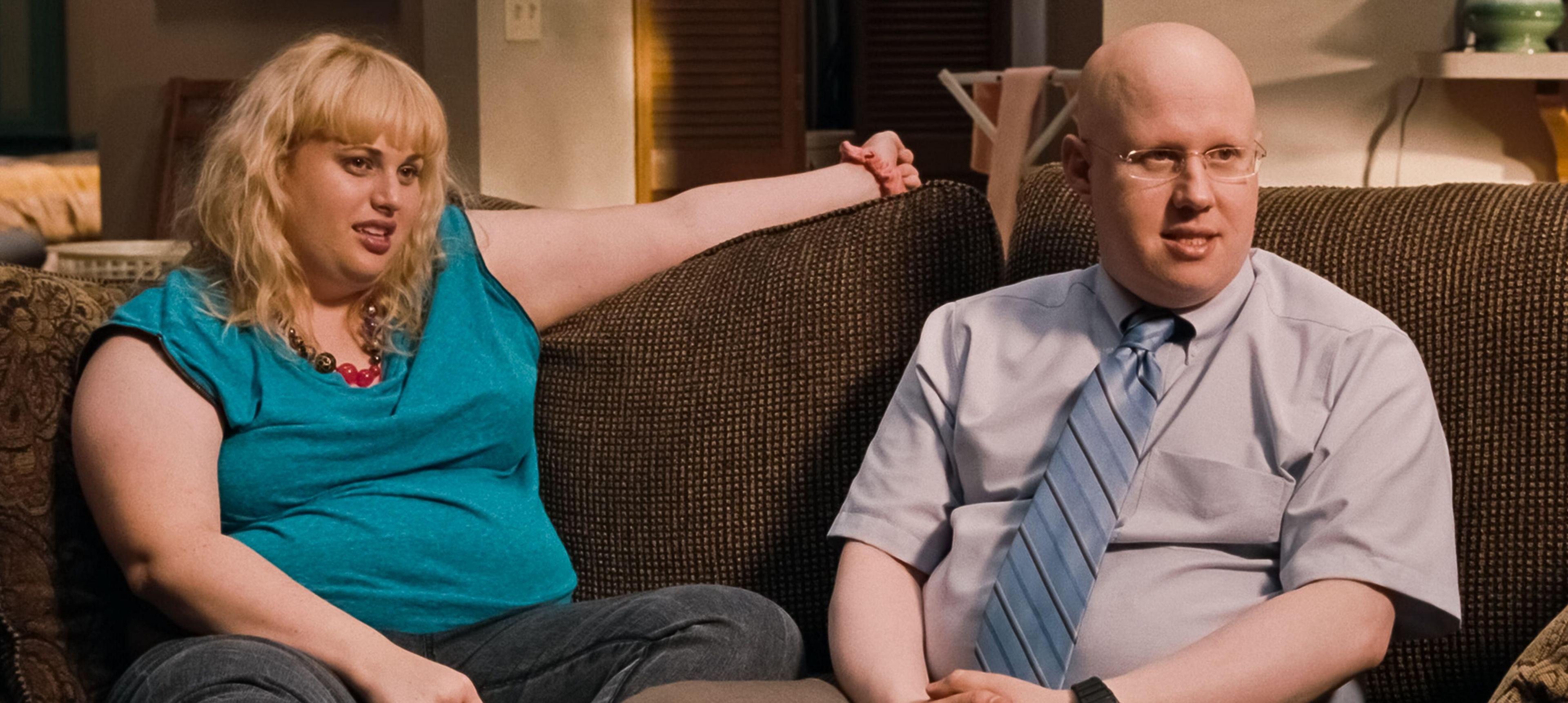 Rebel Wilson and Bridesmaids co-star Matt Lucas