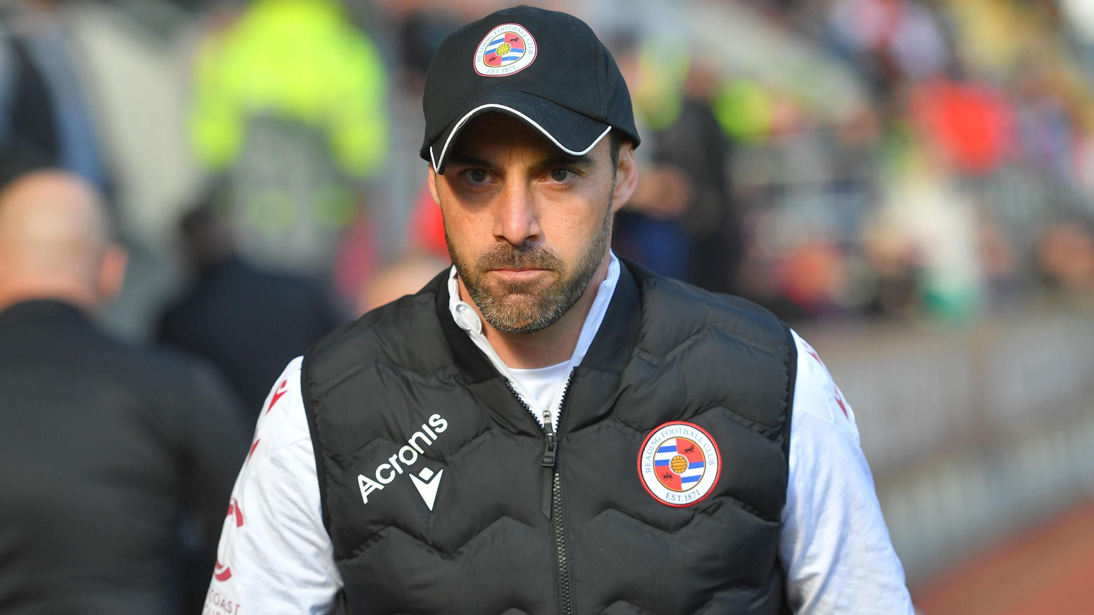 Ruben Selles during the League One match between Rotherham United and Reading