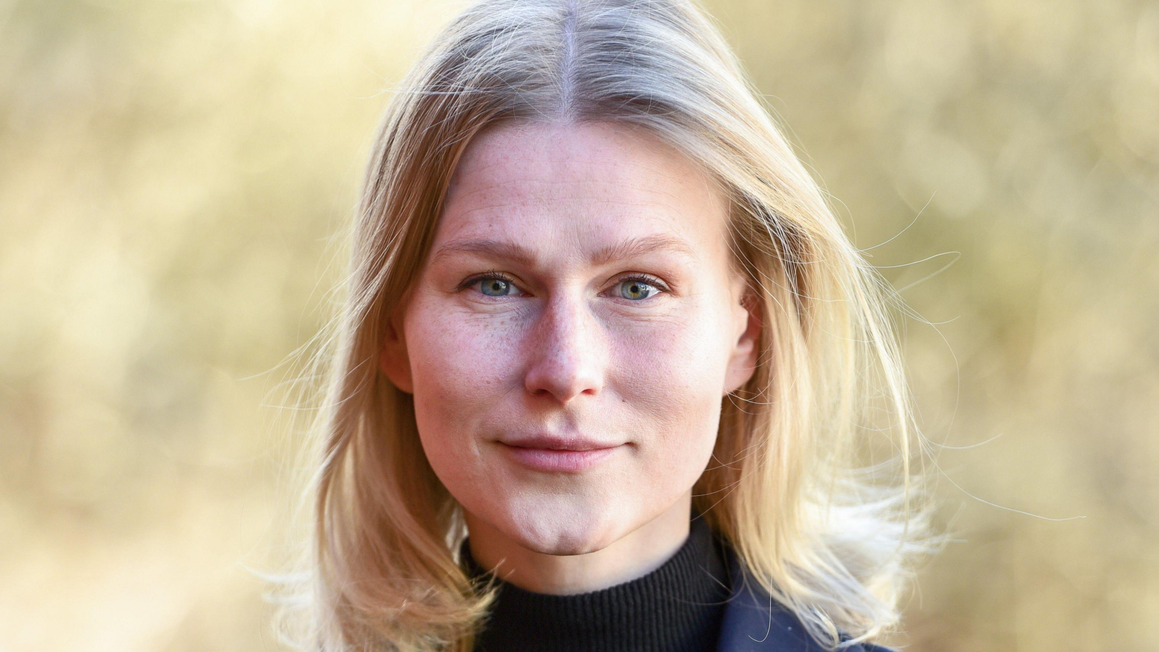 Headshot of blond-haired Karoliina Torttila, director of AI at Trimble