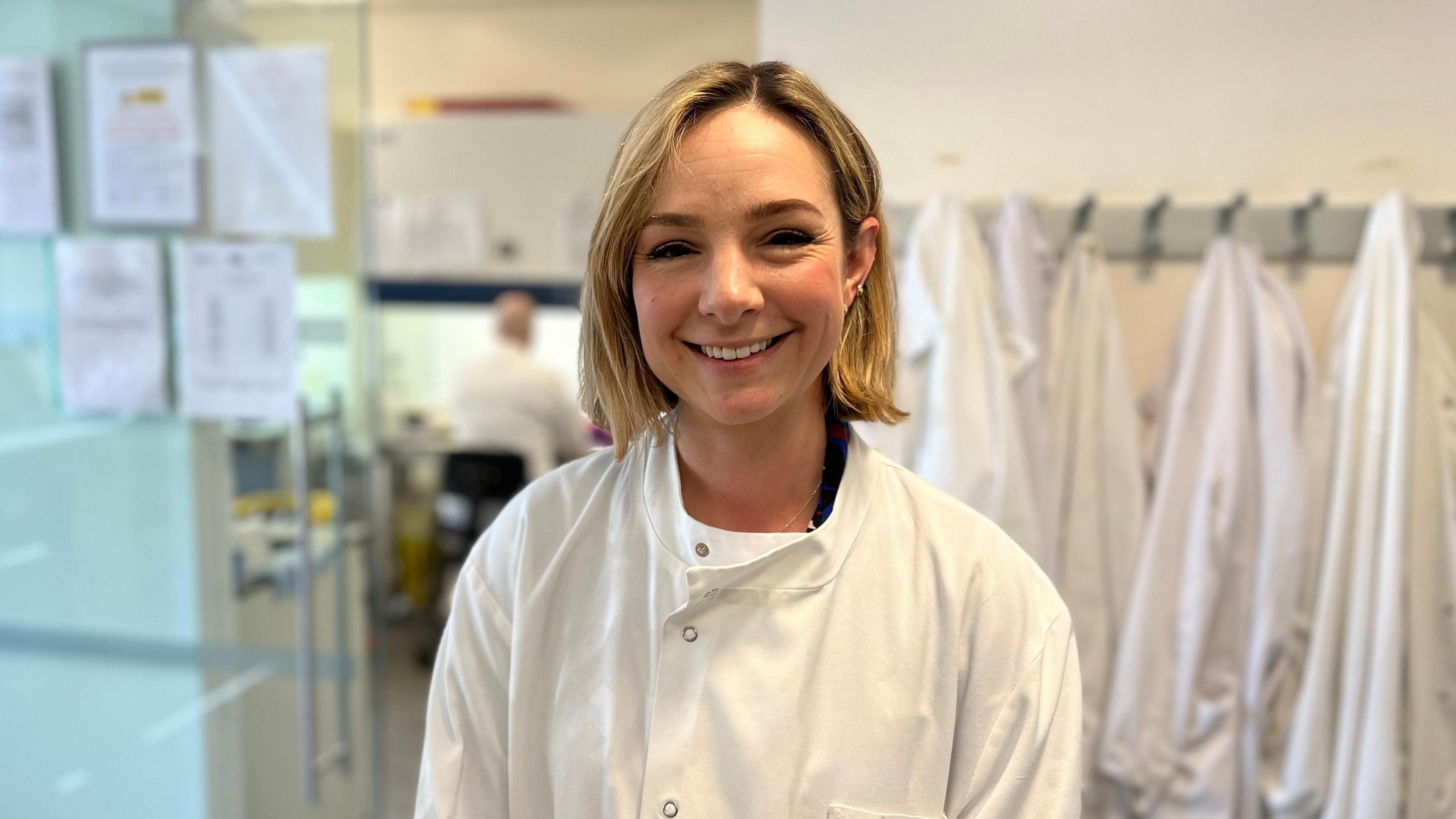 Dr Katherine Bridge, from the Department of Biology and Centre for Blood Research at the University of York