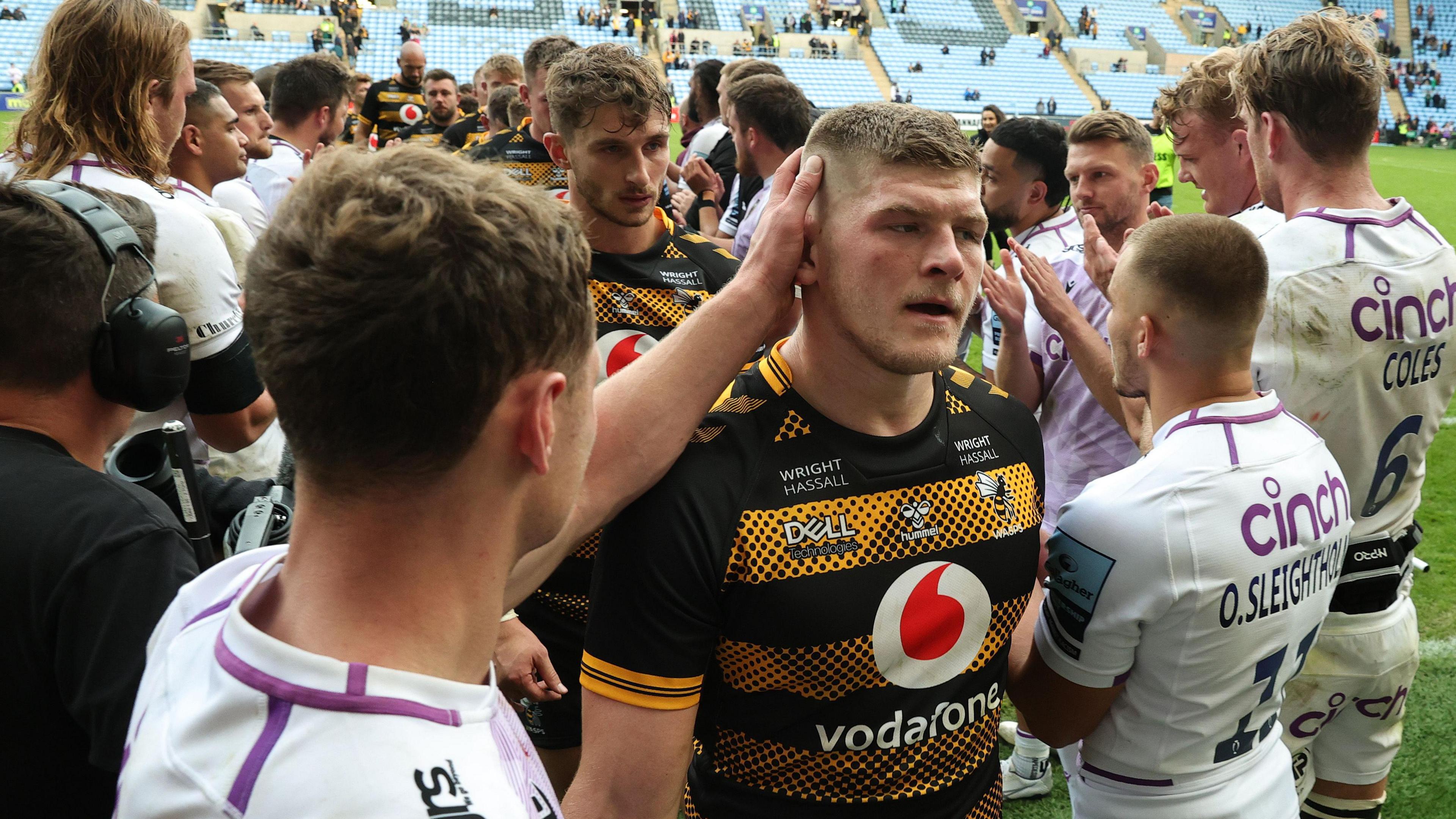 Jack Willis in Wasps kit