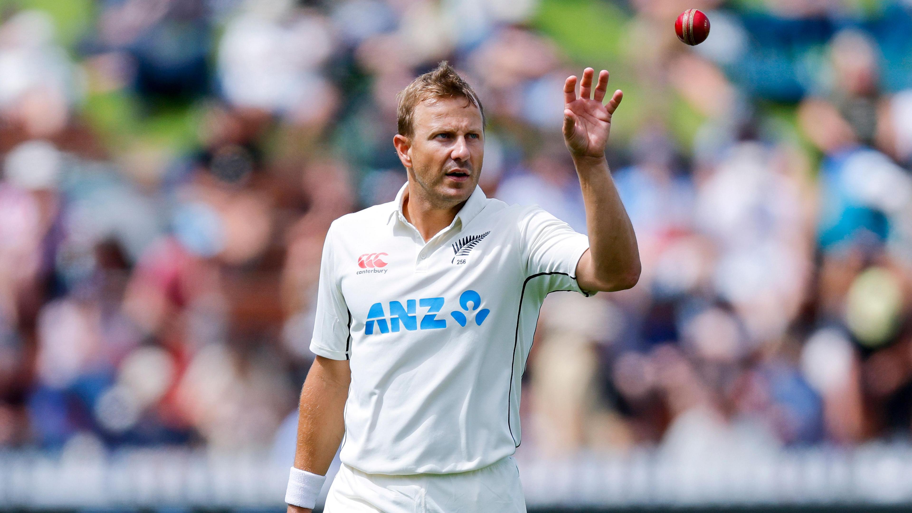 Neil Wagner in action for New Zealand 