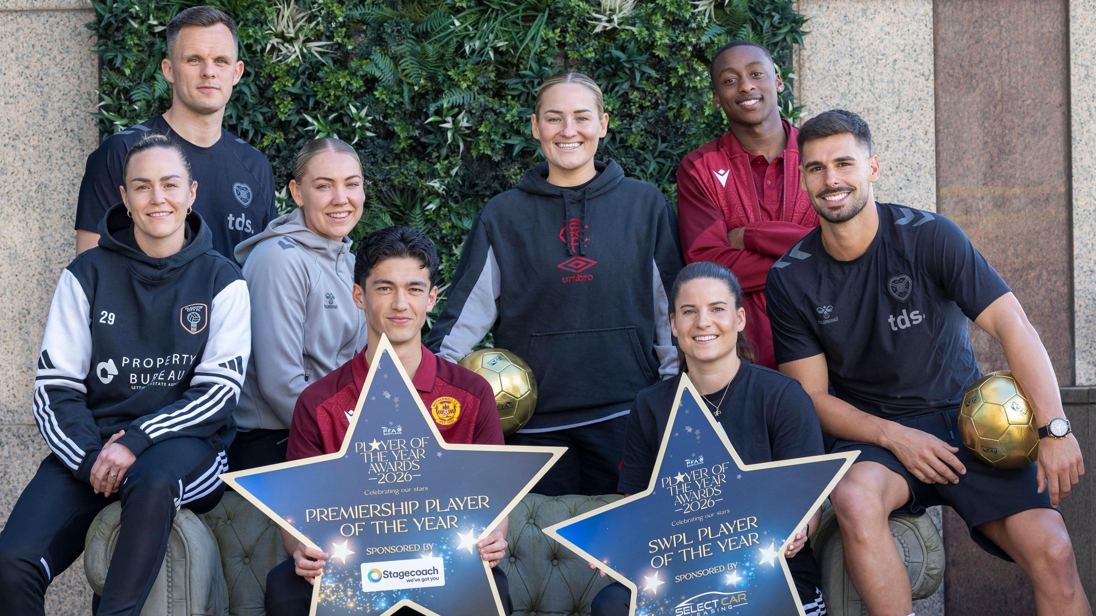 The Scottish Premiership and SWPL player of the year nominees