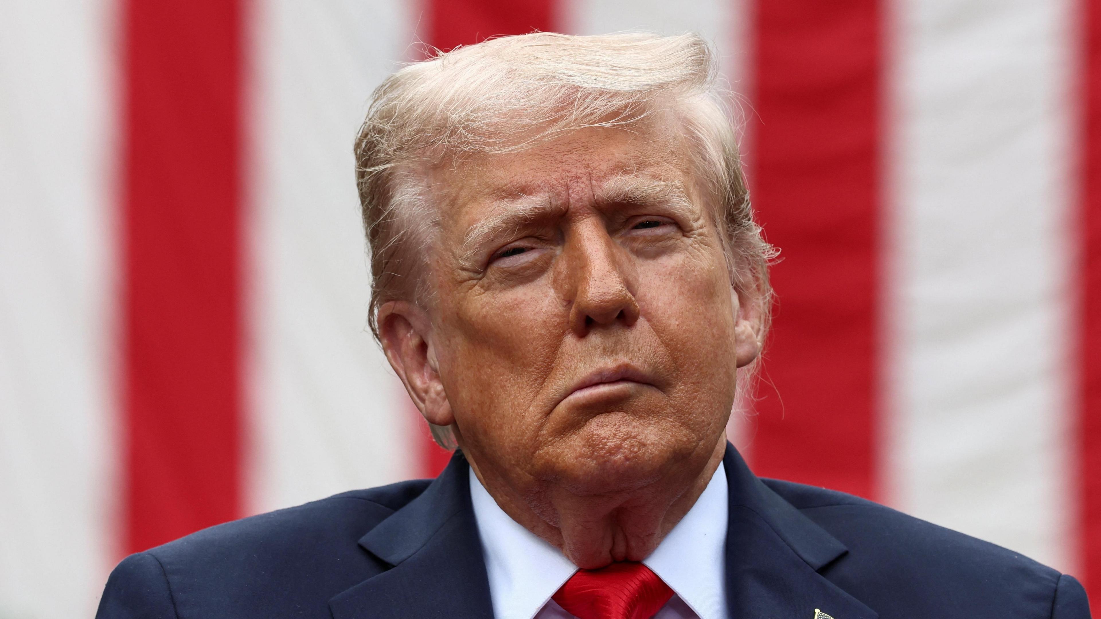US President Donald Trump 