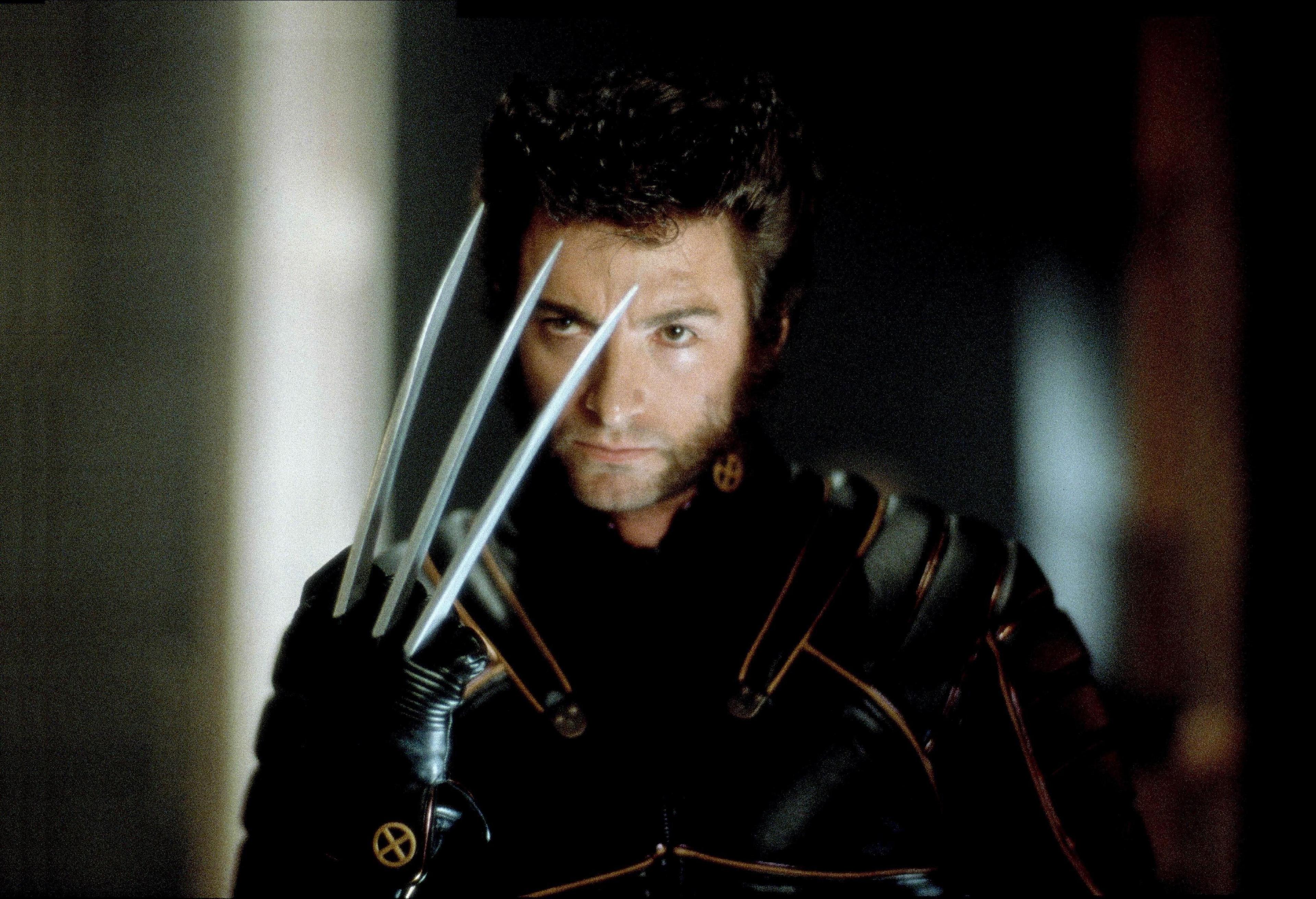 Jackman in his first outing as Wolverine in 2000's X-Men