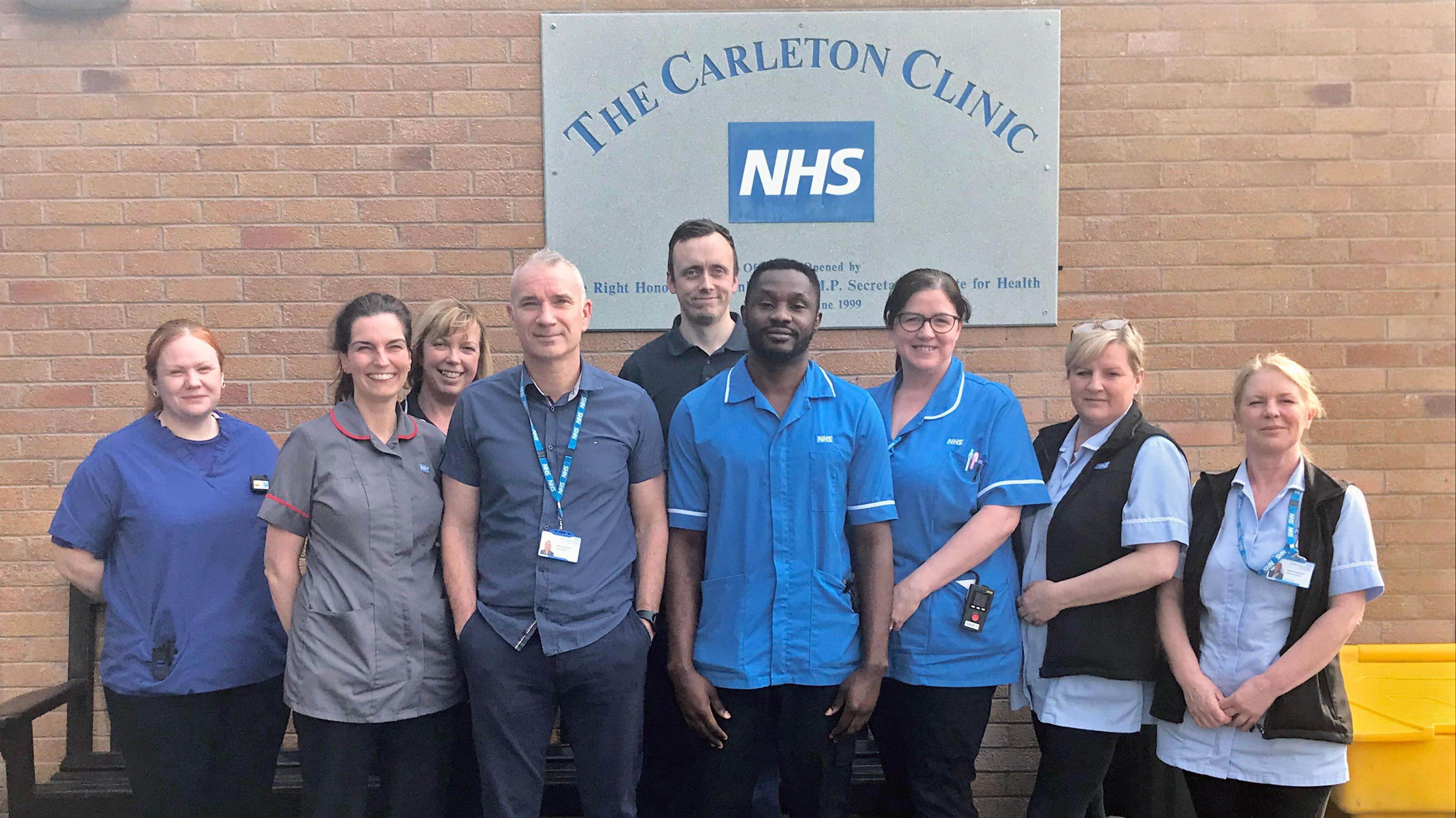 Mental health staff from the Carleton Clinic