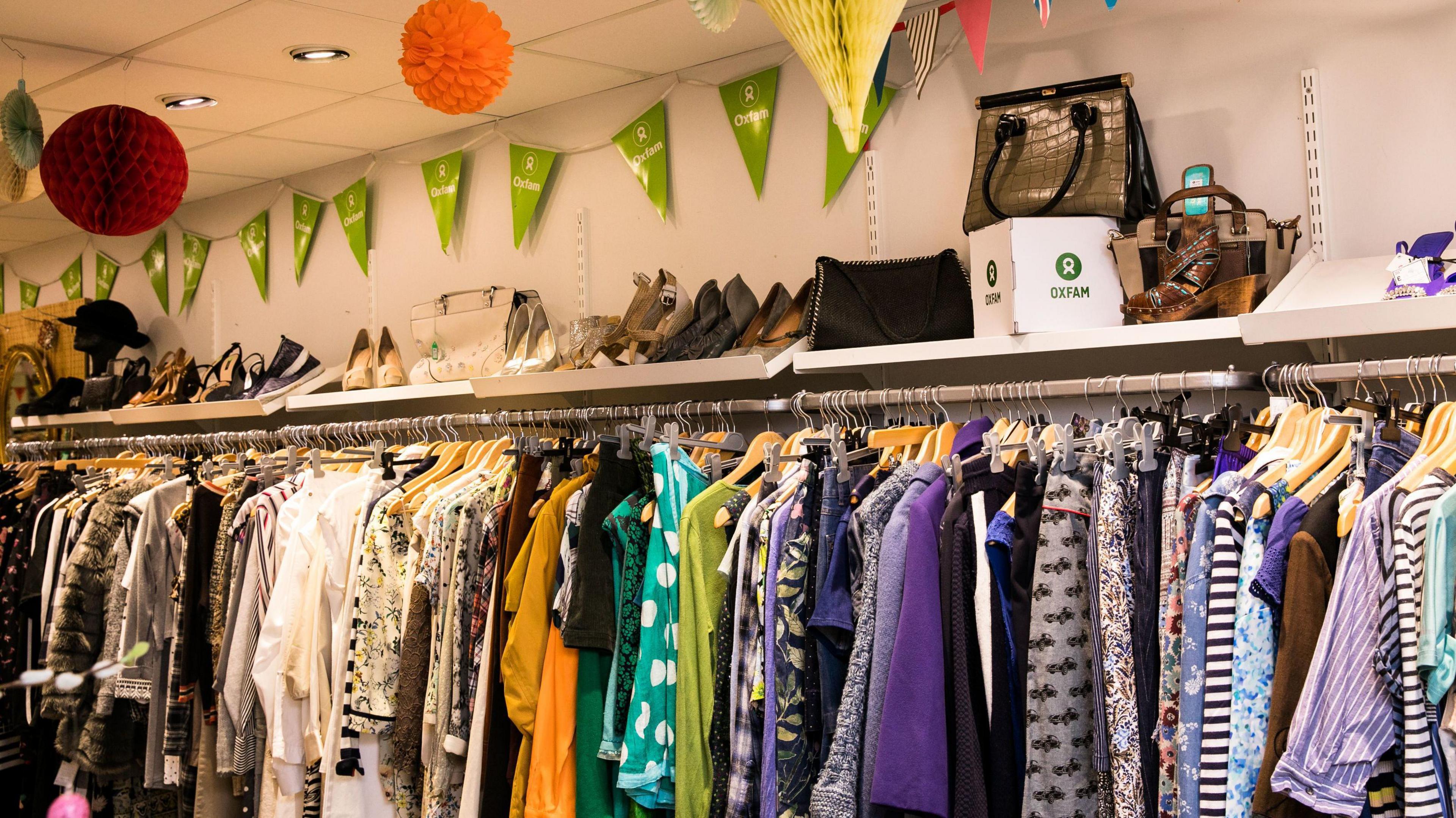 Generic shot of a charity shop
