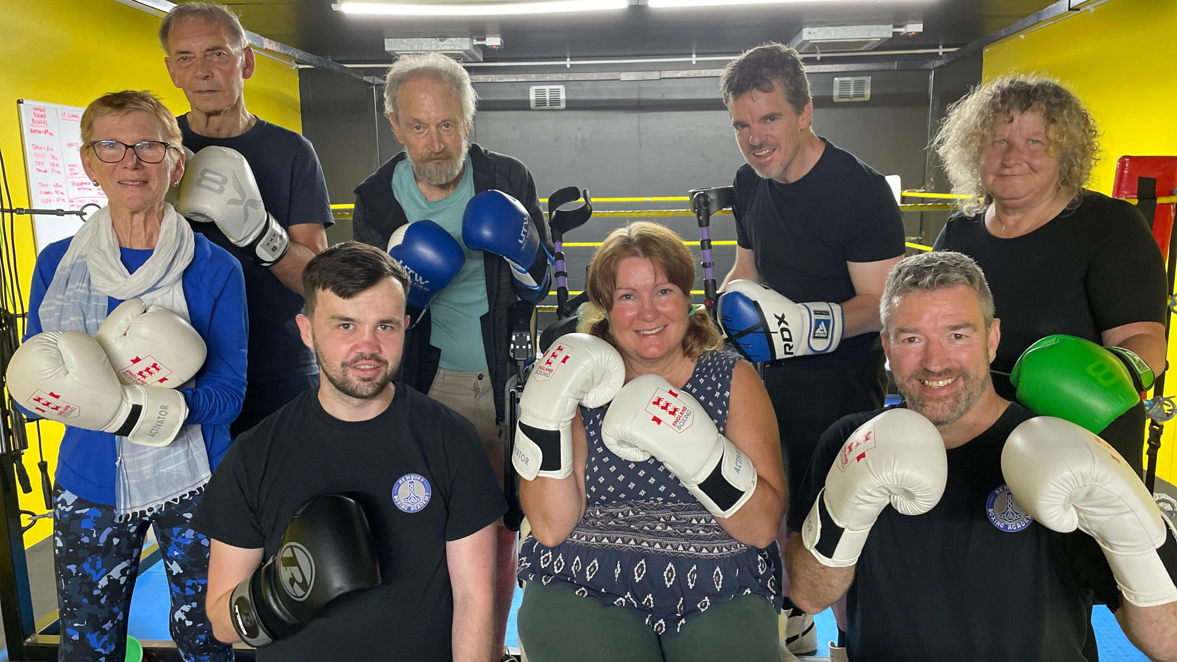 Make a Difference Cornwall winners - The Parky Blinders Boxing Project which is based at the Newquay Boxing Academy