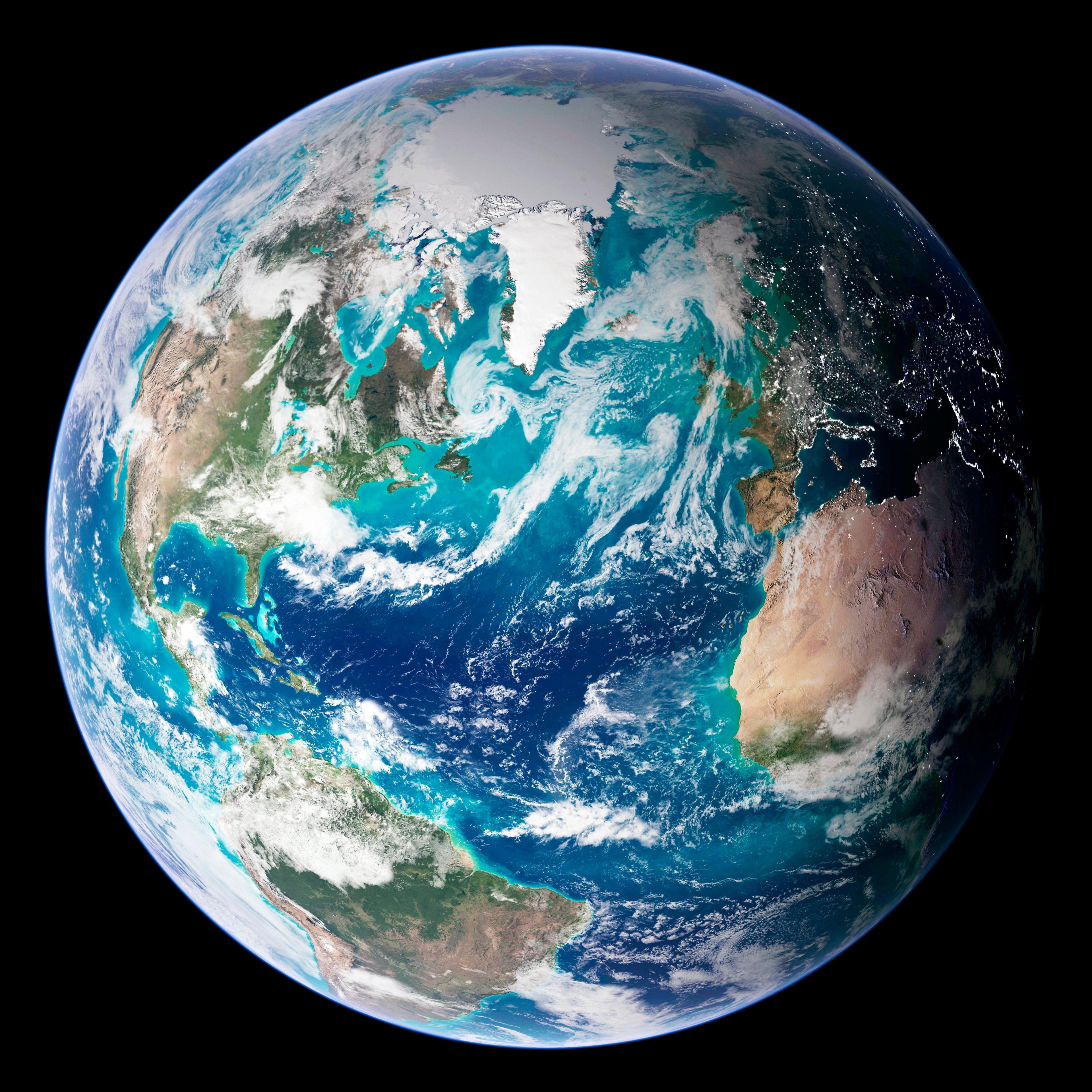 The Earth from space.