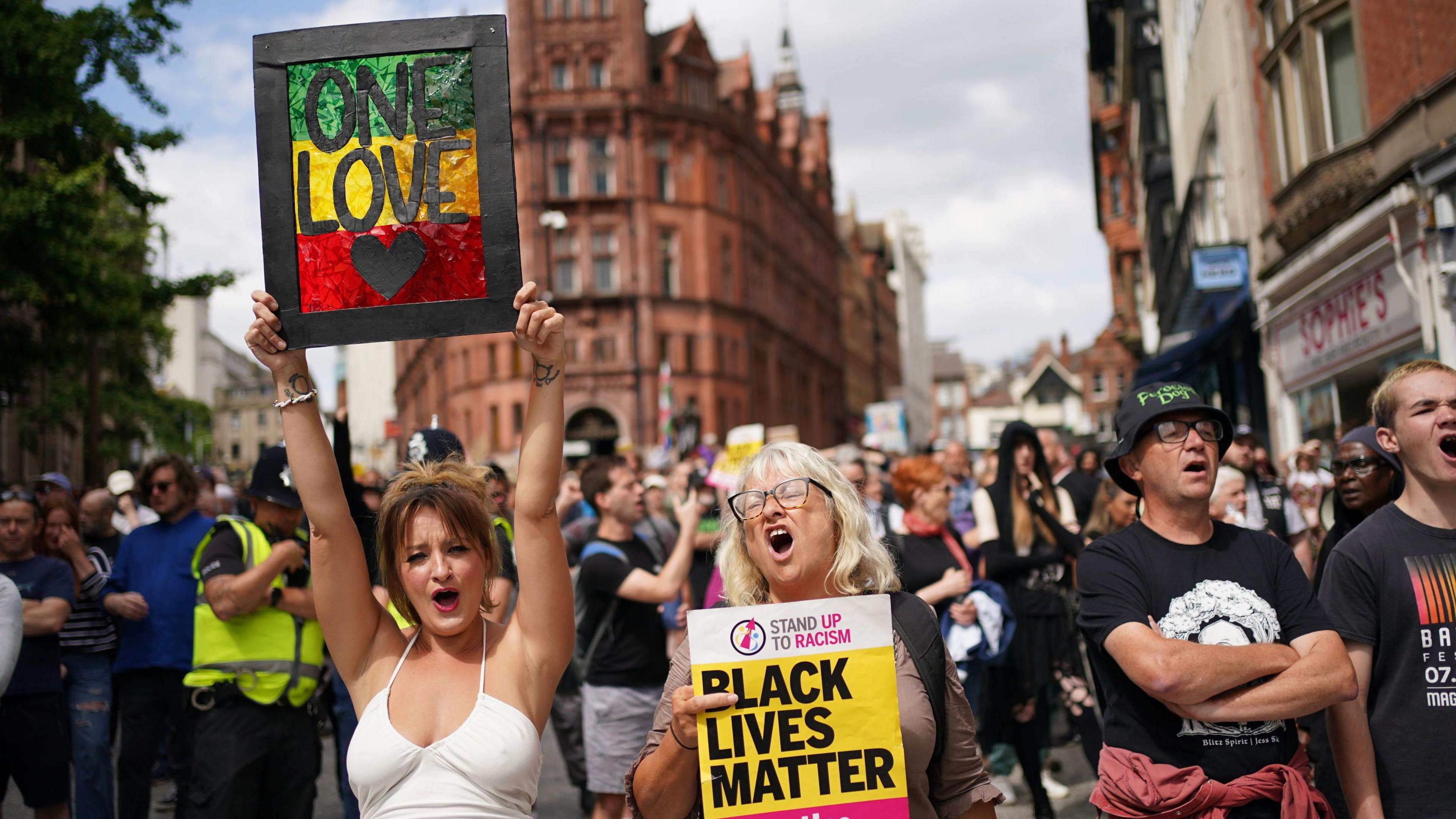 Nottingham protests